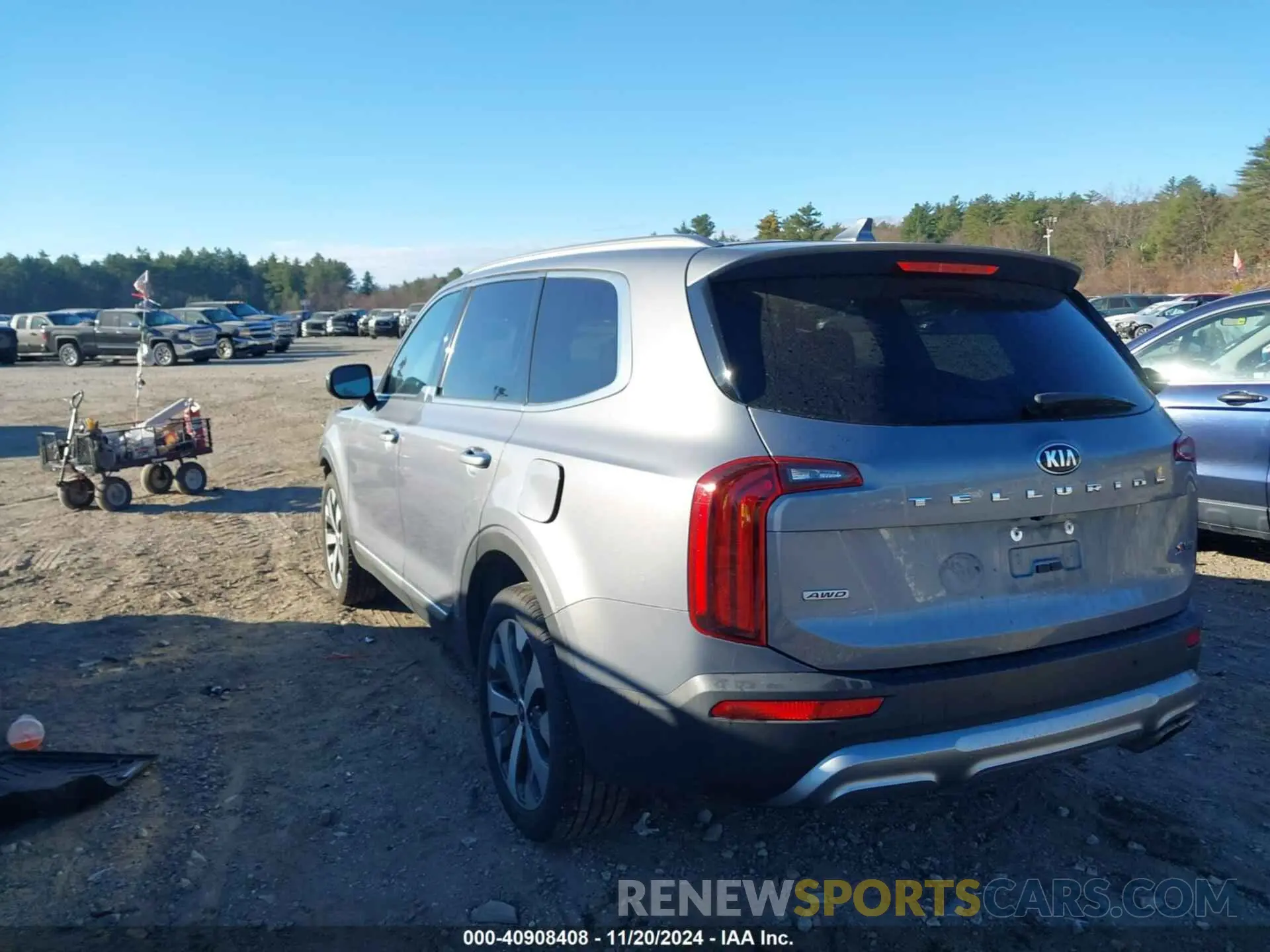 3 Фотография поврежденного автомобиля 5XYP6DHC5MG109914 KIA TELLURIDE 2021