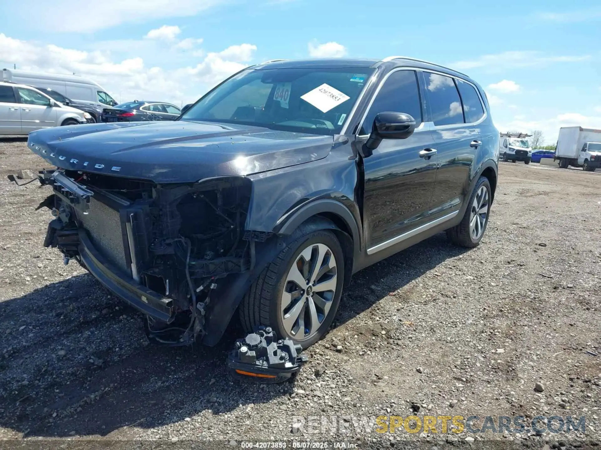 2 Photograph of a damaged car 5XYP6DHC9MG103470 KIA TELLURIDE 2021