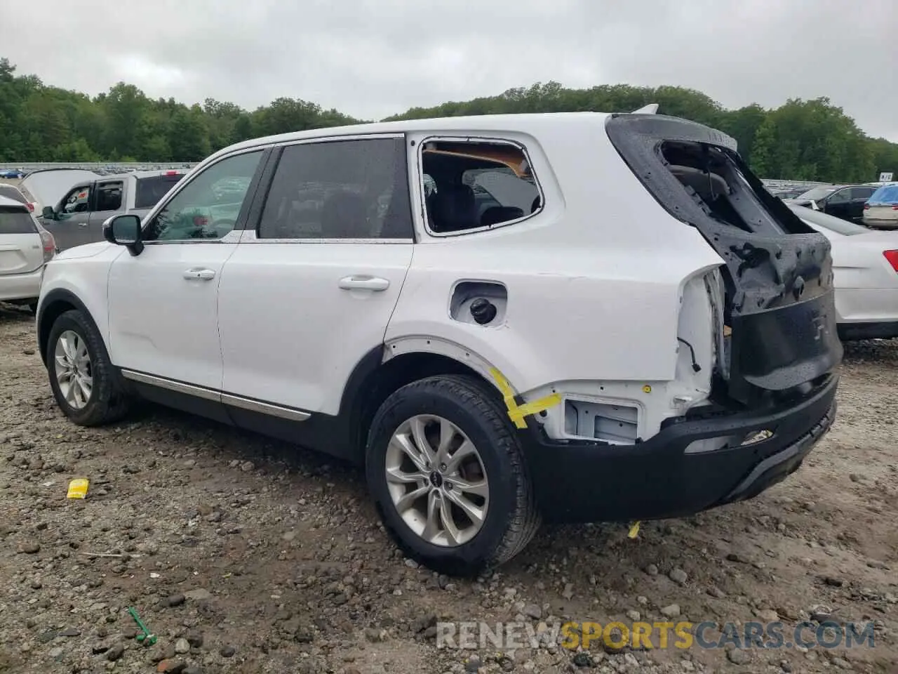 2 Photograph of a damaged car 5XYP2DHC6NG286730 KIA TELLURIDE 2022