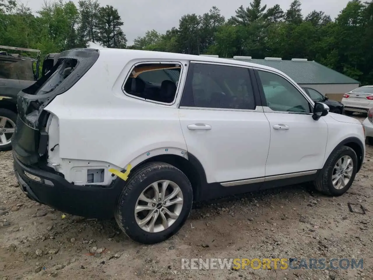 3 Photograph of a damaged car 5XYP2DHC6NG286730 KIA TELLURIDE 2022