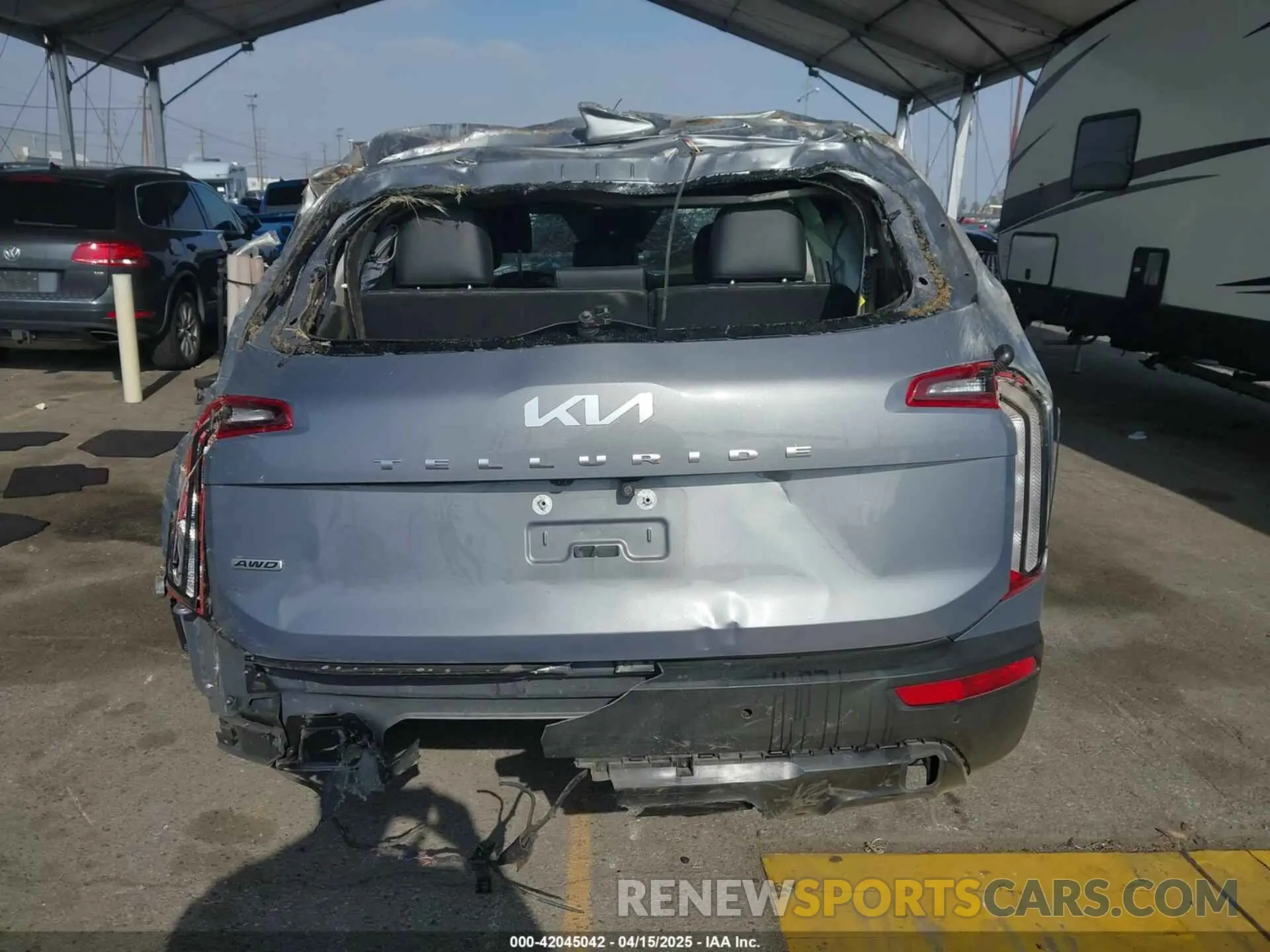 16 Photograph of a damaged car 5XYP2DHC7NG221269 KIA TELLURIDE 2022