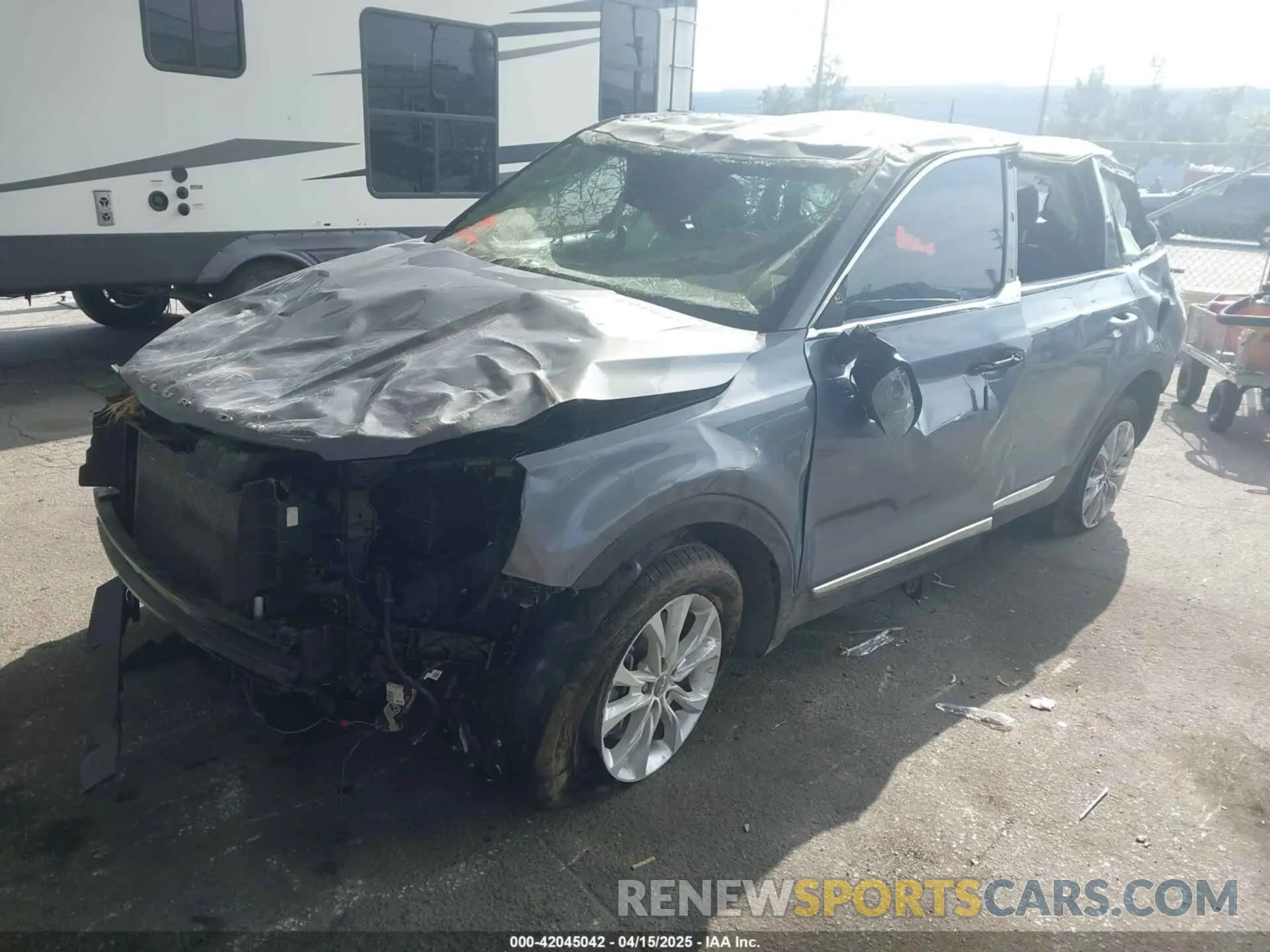 2 Photograph of a damaged car 5XYP2DHC7NG221269 KIA TELLURIDE 2022