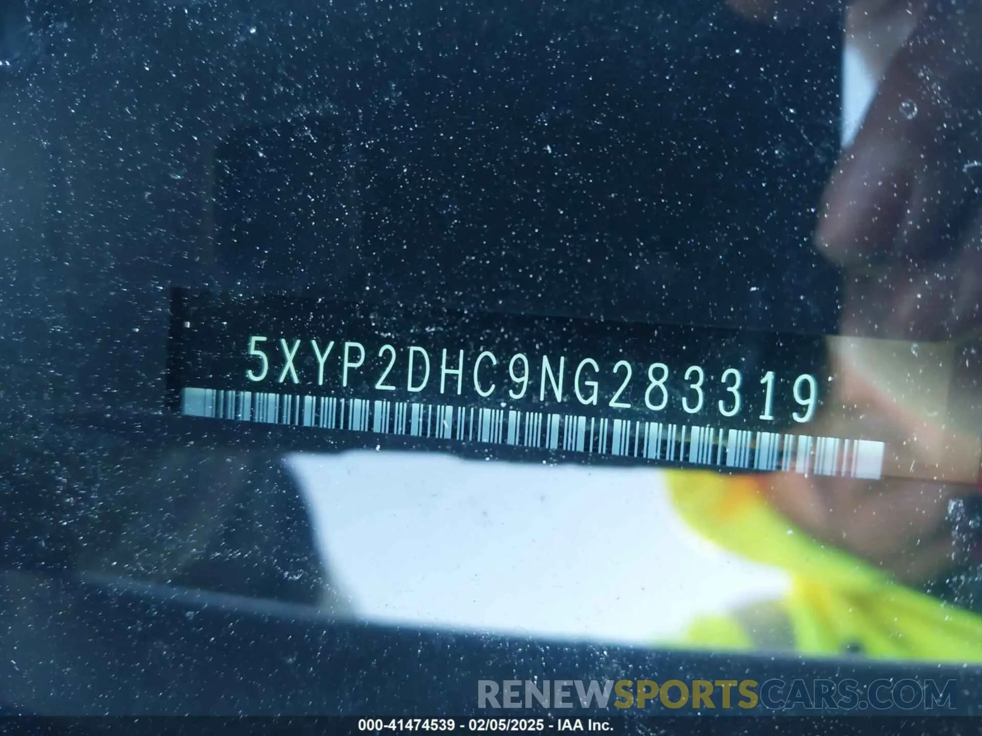 9 Photograph of a damaged car 5XYP2DHC9NG283319 KIA TELLURIDE 2022
