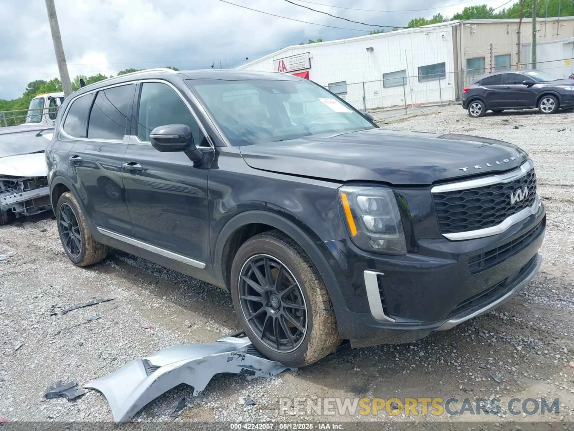 1 Photograph of a damaged car 5XYP34HC1NG265166 KIA TELLURIDE 2022