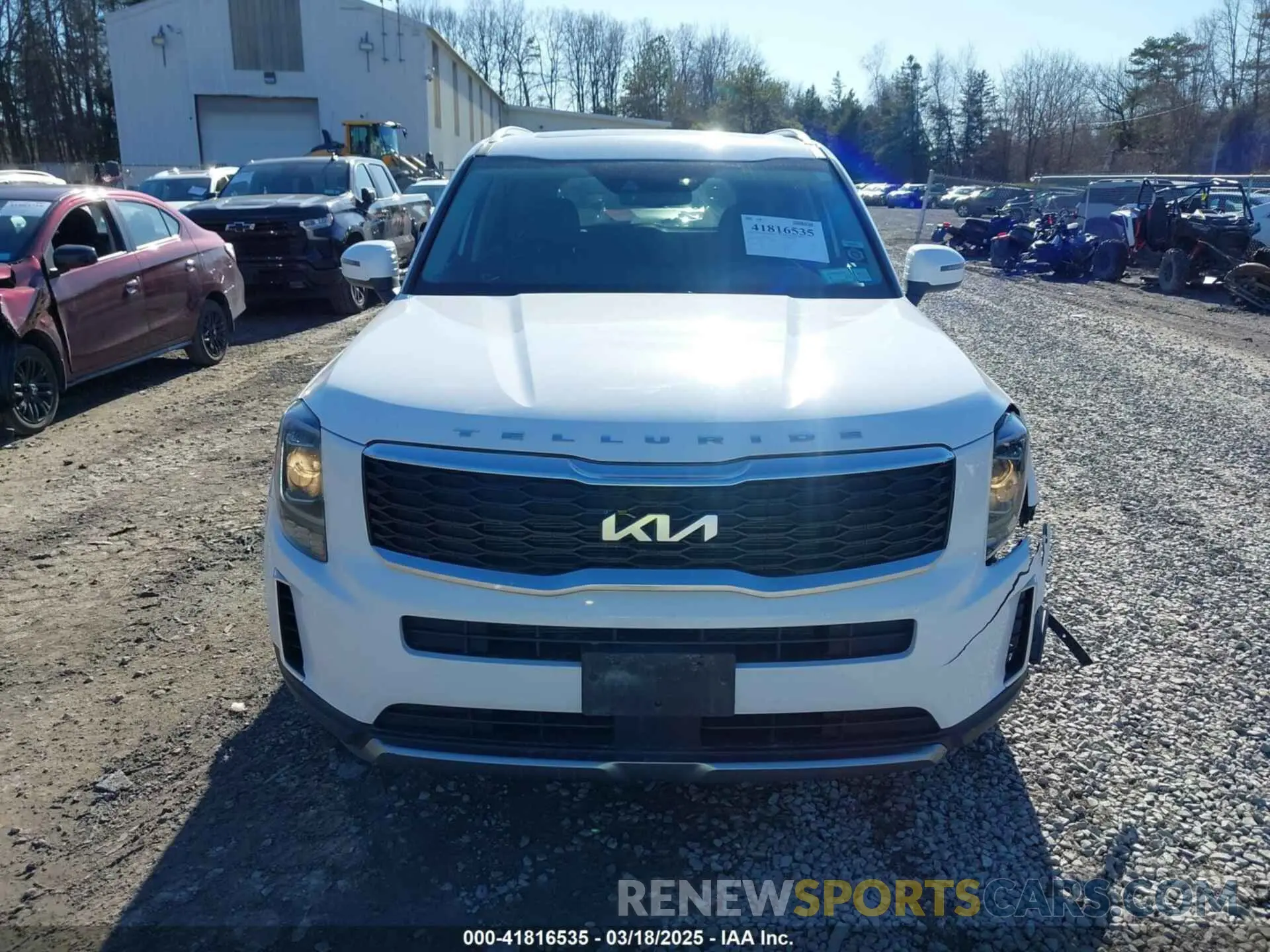12 Фотография поврежденного автомобиля 5XYP34HC2NG260767 KIA TELLURIDE 2022