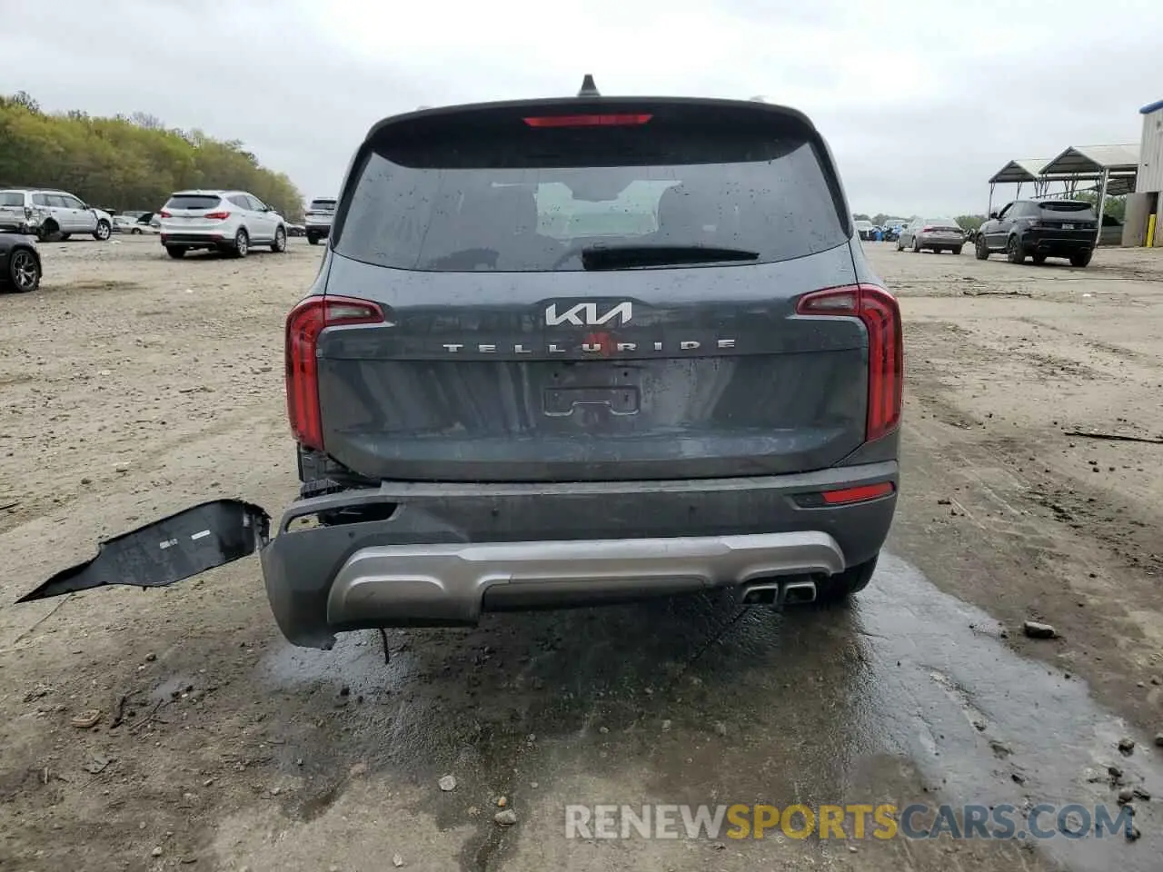 6 Фотография поврежденного автомобиля 5XYP34HC5NG261217 KIA TELLURIDE 2022