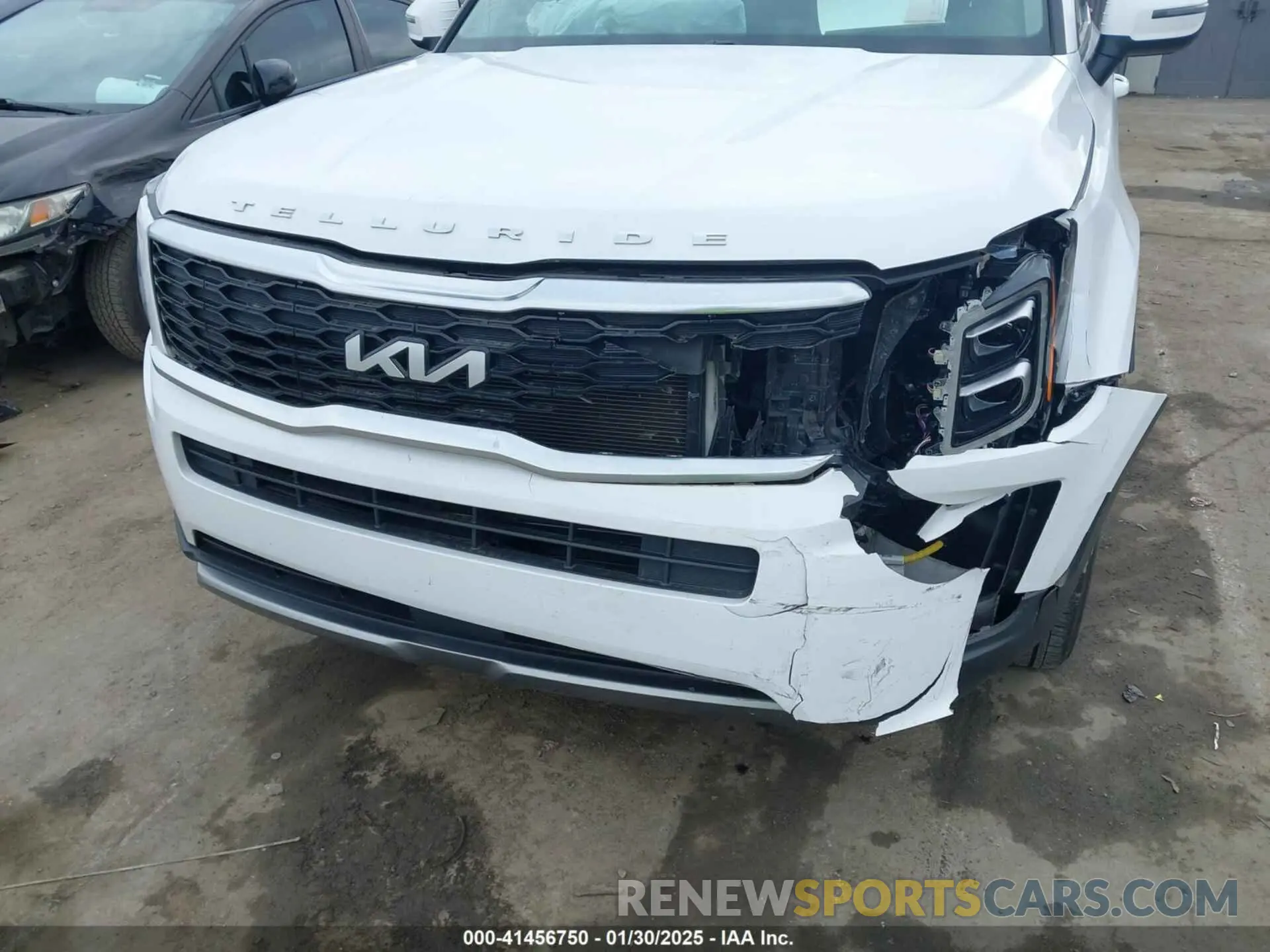 6 Photograph of a damaged car 5XYP34HC7NG243527 KIA TELLURIDE 2022
