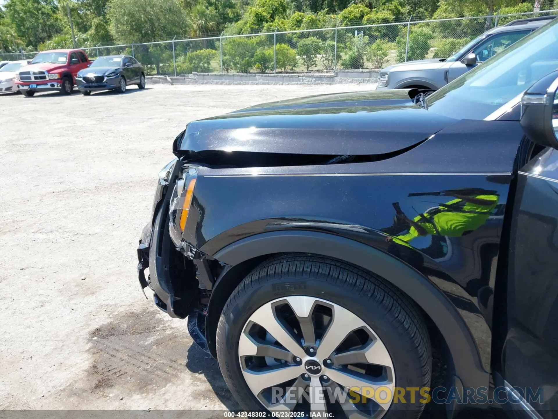 6 Фотография поврежденного автомобиля 5XYP34HCXNG314378 KIA TELLURIDE 2022