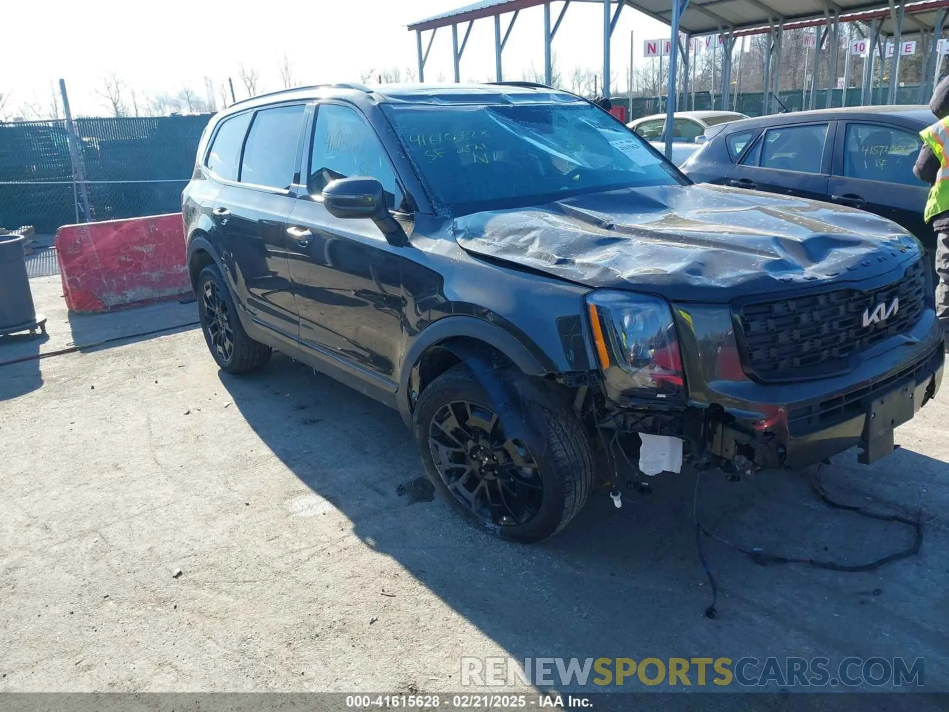 1 Фотография поврежденного автомобиля 5XYP3DHC1NG237397 KIA TELLURIDE 2022