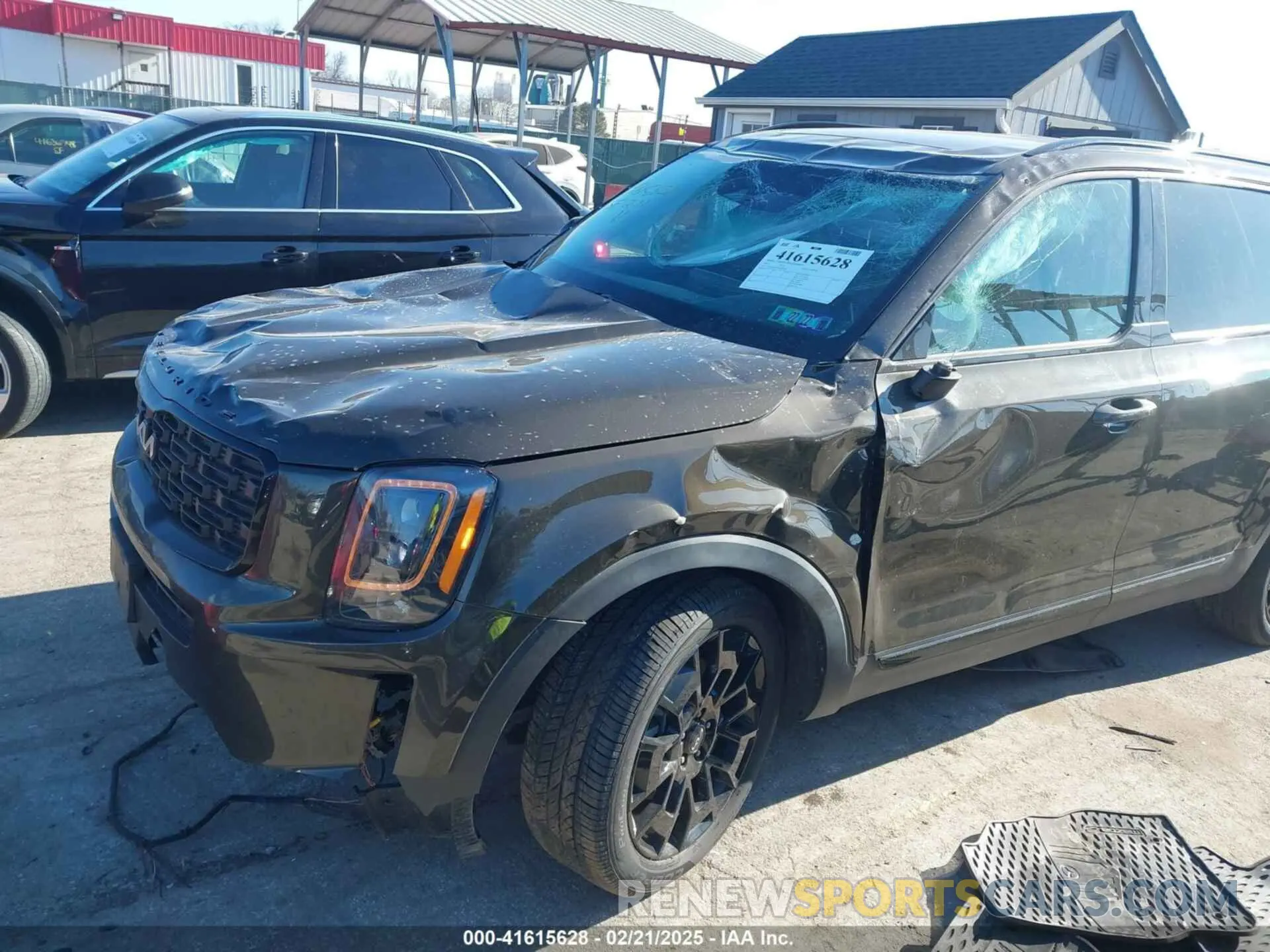 6 Фотография поврежденного автомобиля 5XYP3DHC1NG237397 KIA TELLURIDE 2022