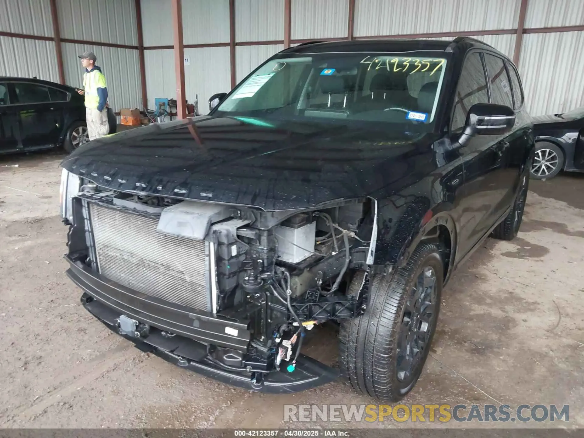 2 Фотография поврежденного автомобиля 5XYP3DHC4NG250757 KIA TELLURIDE 2022