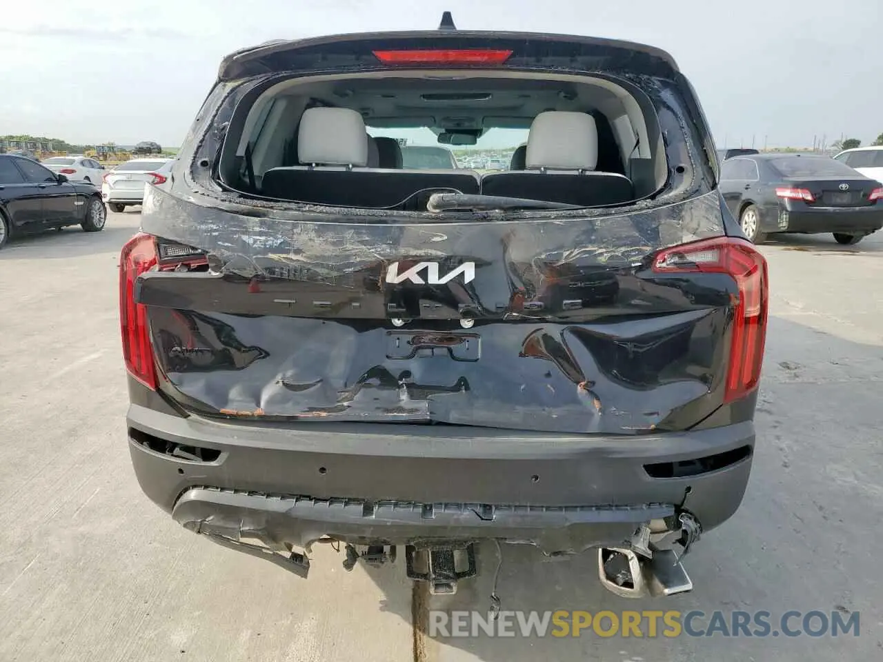 6 Фотография поврежденного автомобиля 5XYP3DHC6NG251537 KIA TELLURIDE 2022