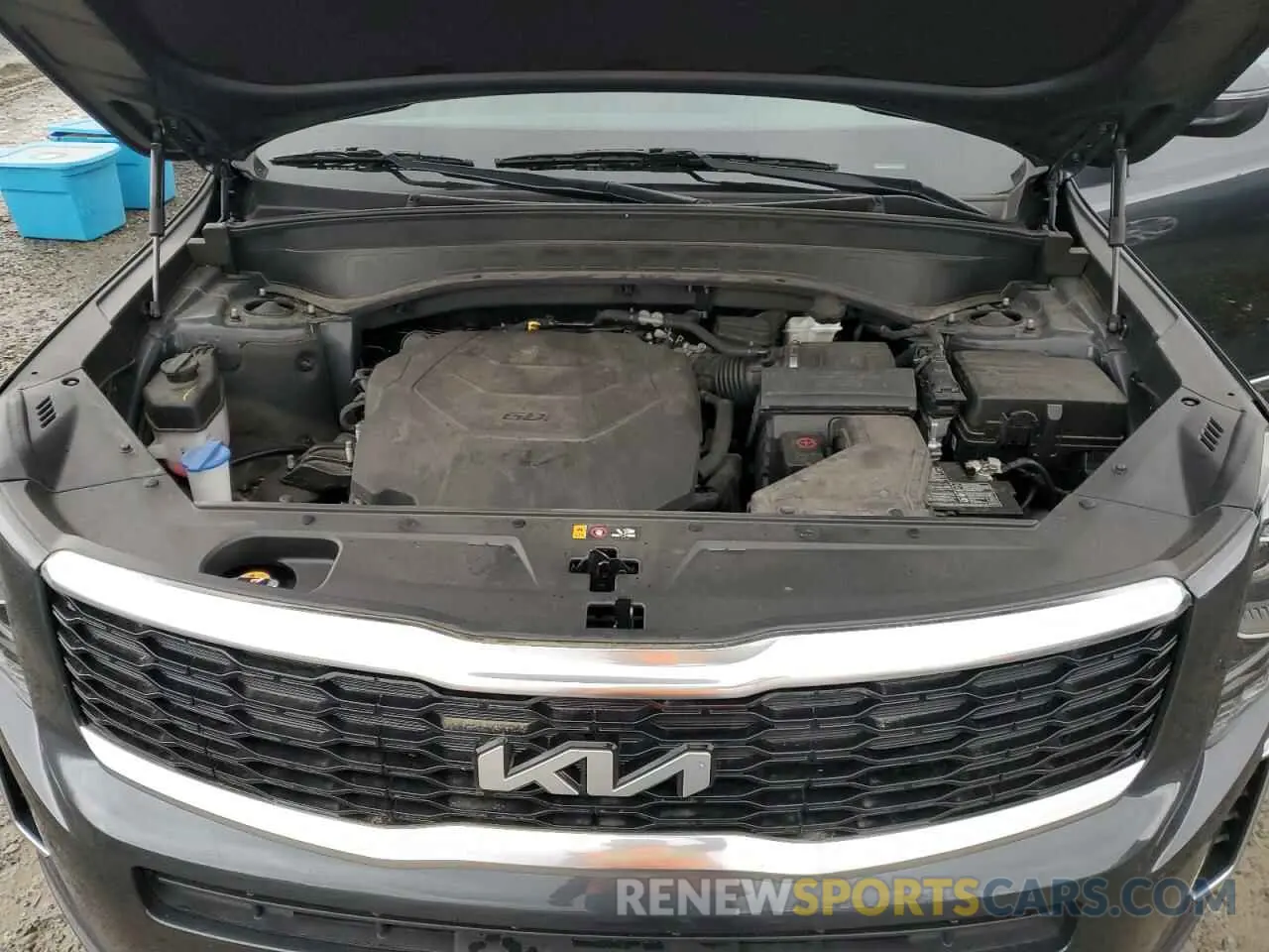 12 Photograph of a damaged car 5XYP3DHC8NG229605 KIA TELLURIDE 2022