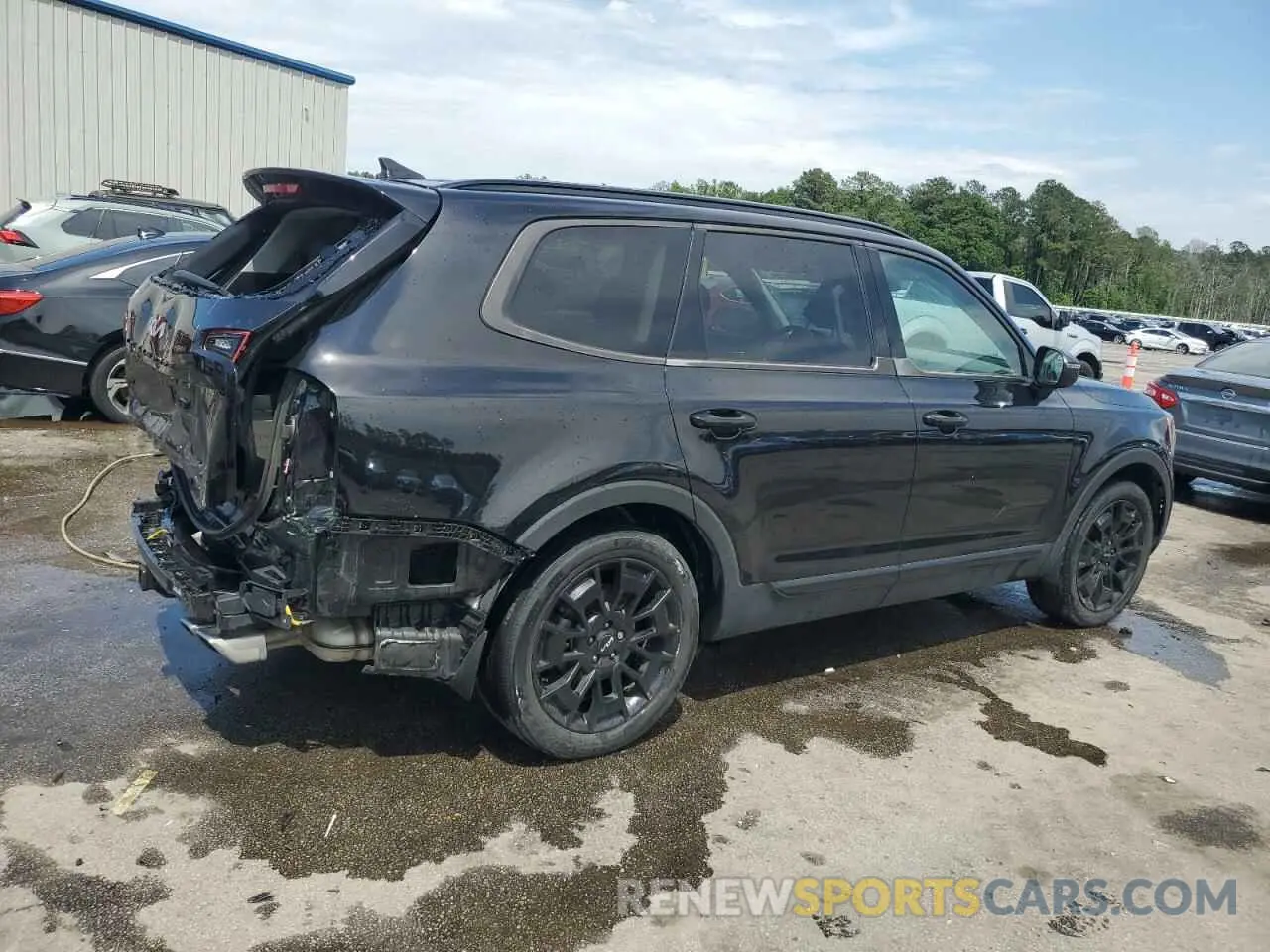 3 Фотография поврежденного автомобиля 5XYP3DHC8NG235016 KIA TELLURIDE 2022