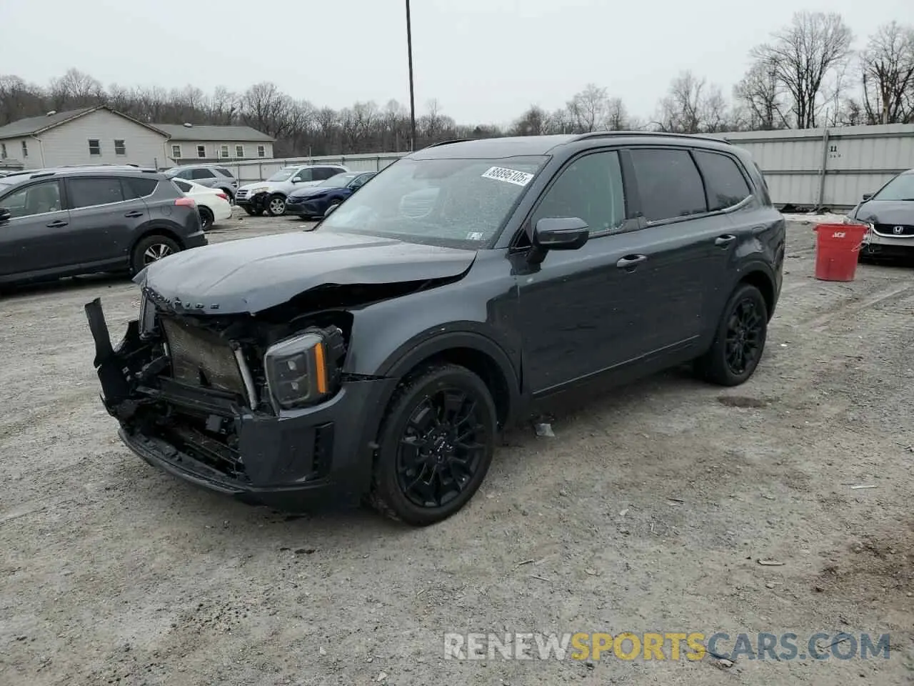 1 Фотография поврежденного автомобиля 5XYP3DHC9NG288162 KIA TELLURIDE 2022