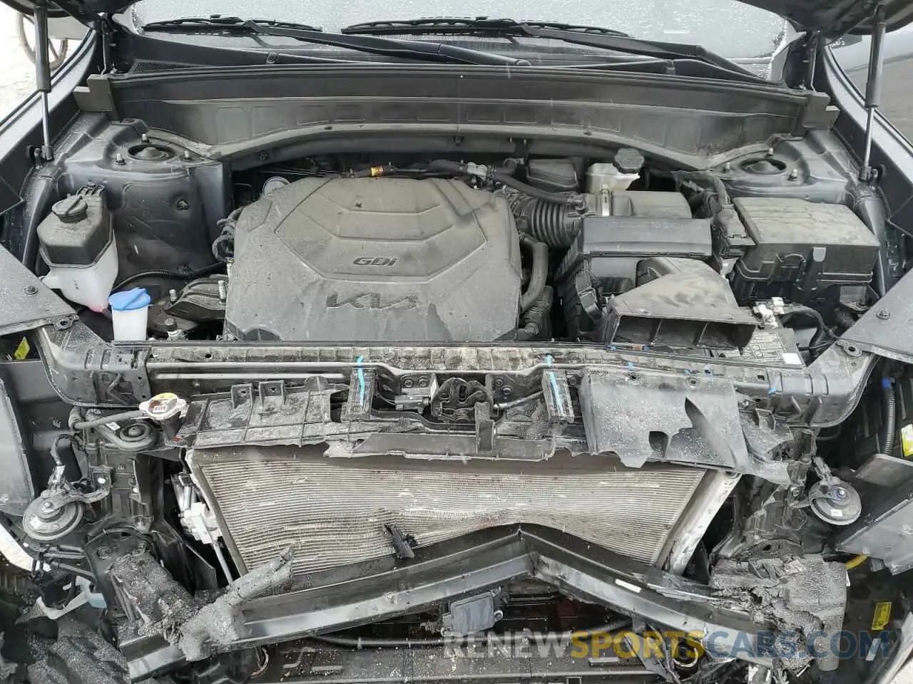 13 Фотография поврежденного автомобиля 5XYP3DHC9NG288162 KIA TELLURIDE 2022