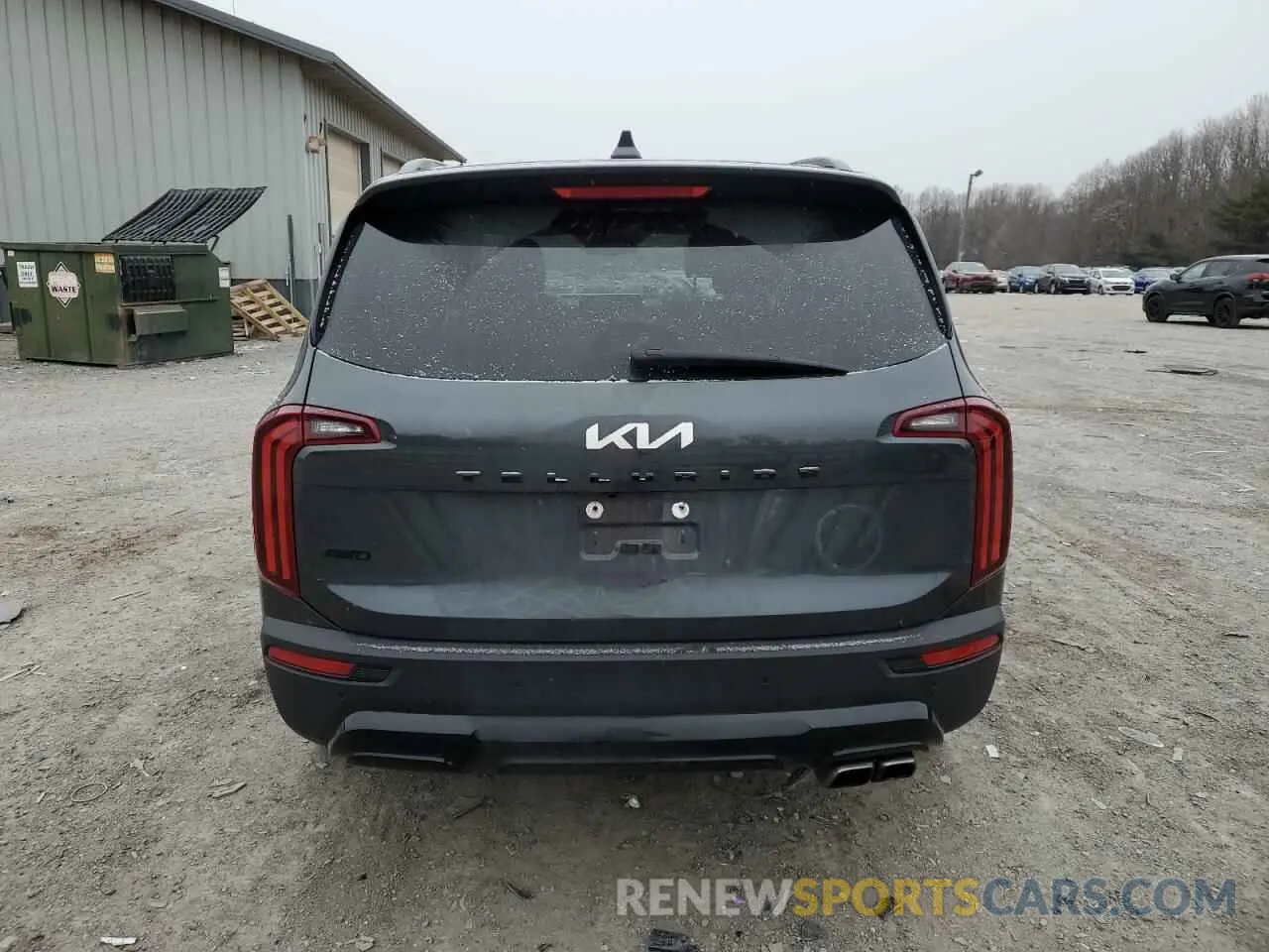 6 Фотография поврежденного автомобиля 5XYP3DHC9NG288162 KIA TELLURIDE 2022