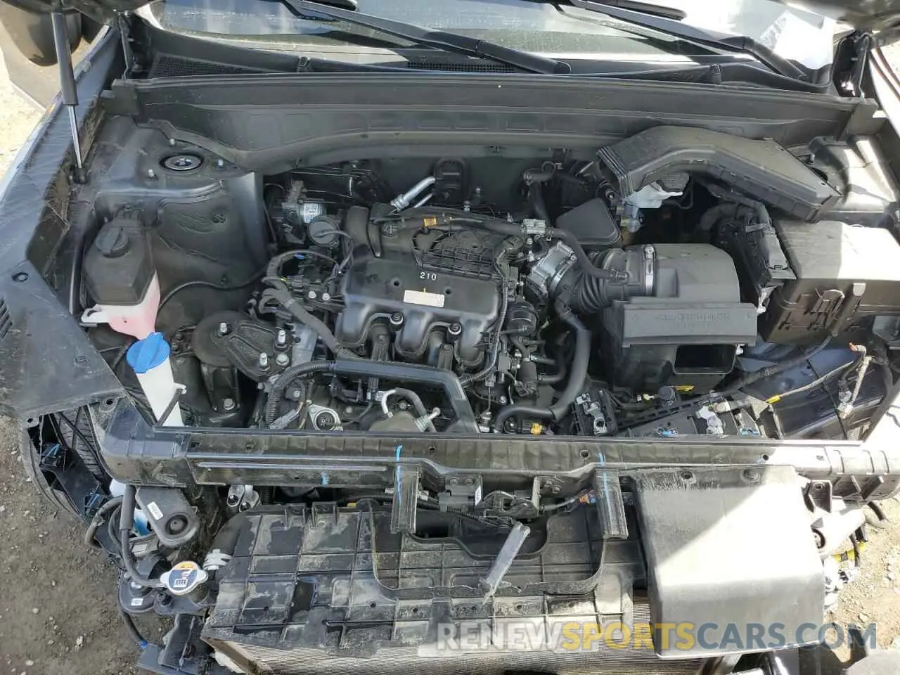 13 Photograph of a damaged car 5XYP54HC3NG266314 KIA TELLURIDE 2022