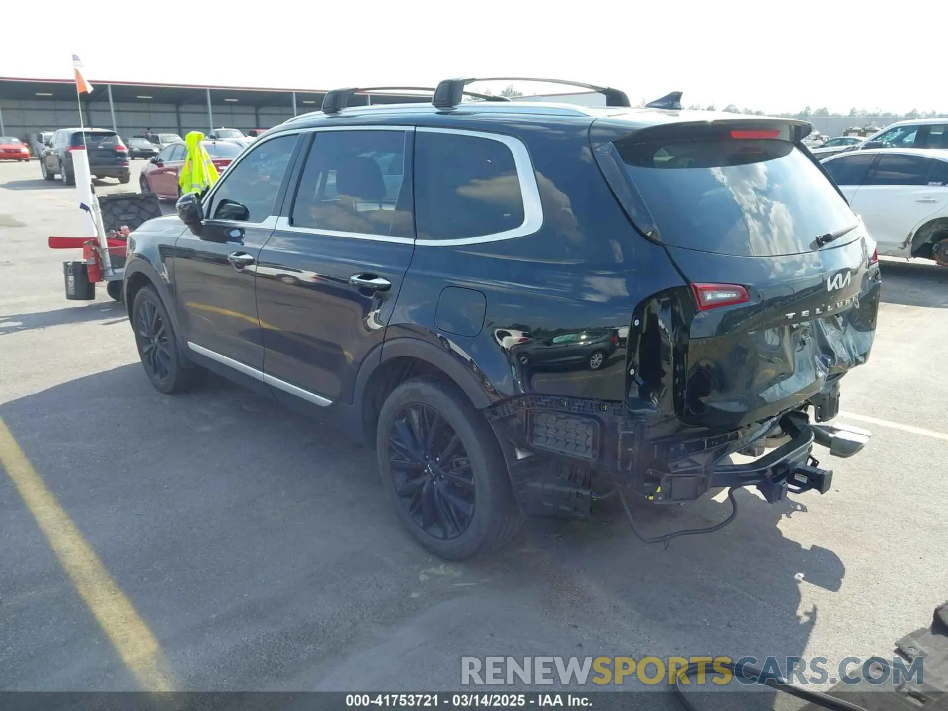 3 Фотография поврежденного автомобиля 5XYP54HC4NG218529 KIA TELLURIDE 2022