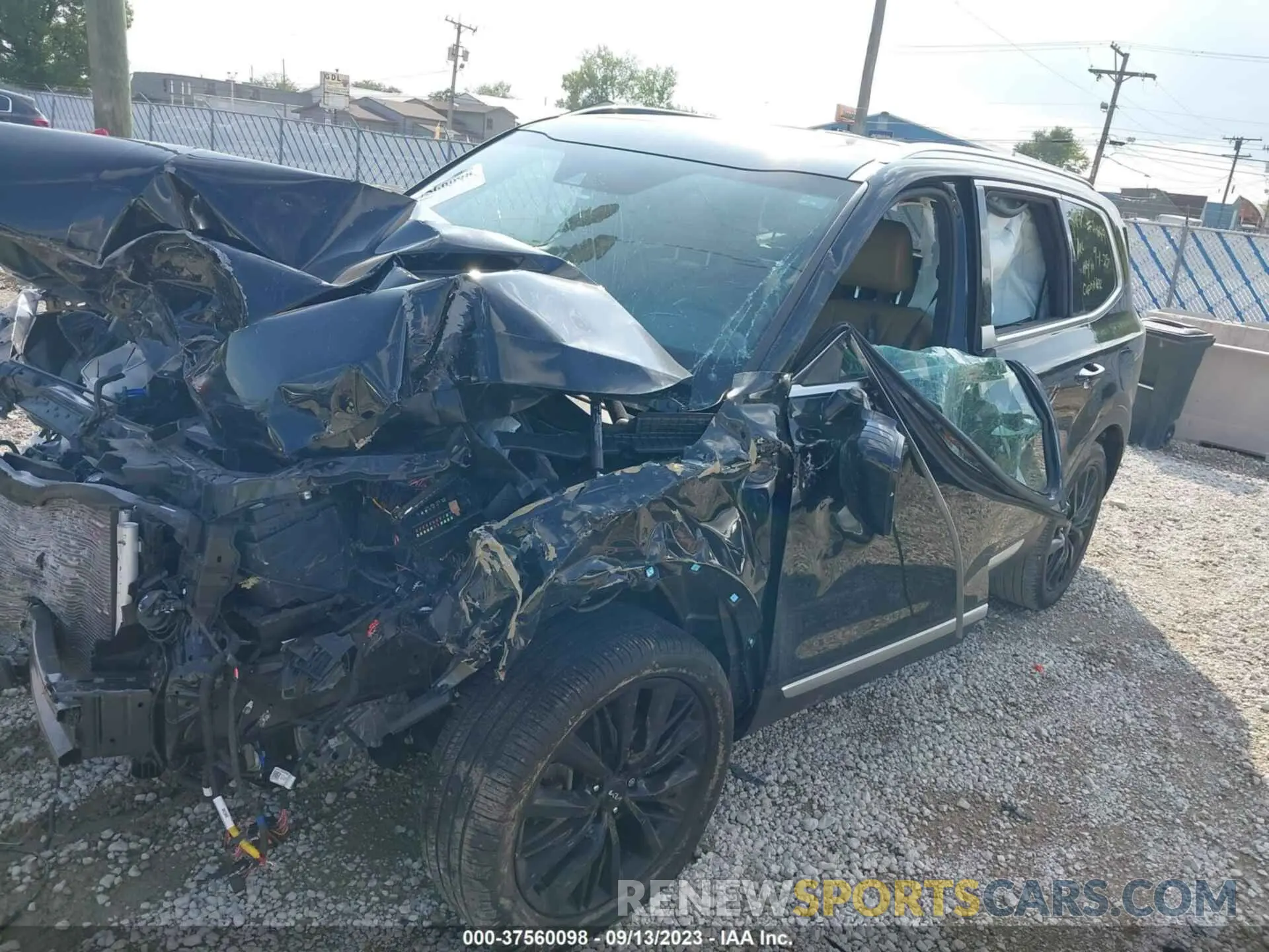 2 Photograph of a damaged car 5XYP54HC5NG265374 KIA TELLURIDE 2022