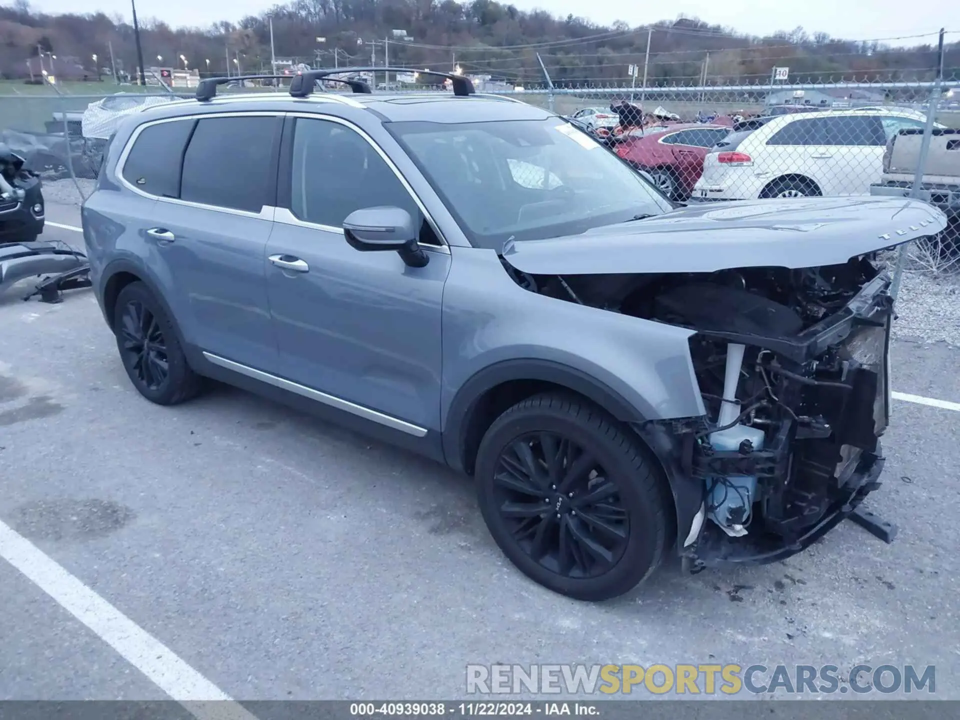 1 Фотография поврежденного автомобиля 5XYP54HC8NG243157 KIA TELLURIDE 2022