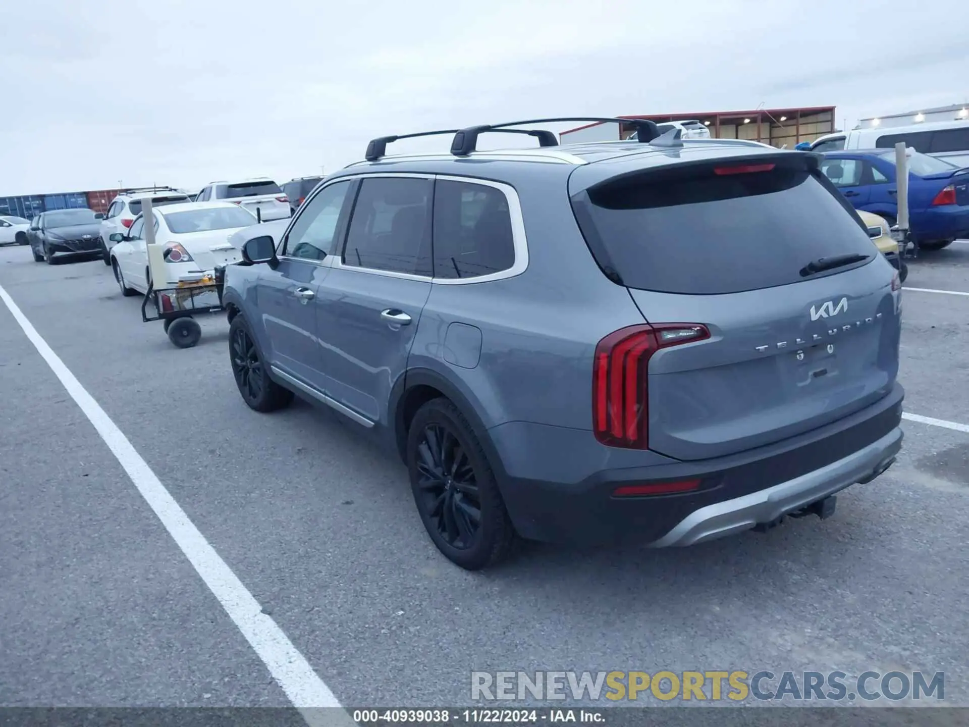 3 Фотография поврежденного автомобиля 5XYP54HC8NG243157 KIA TELLURIDE 2022