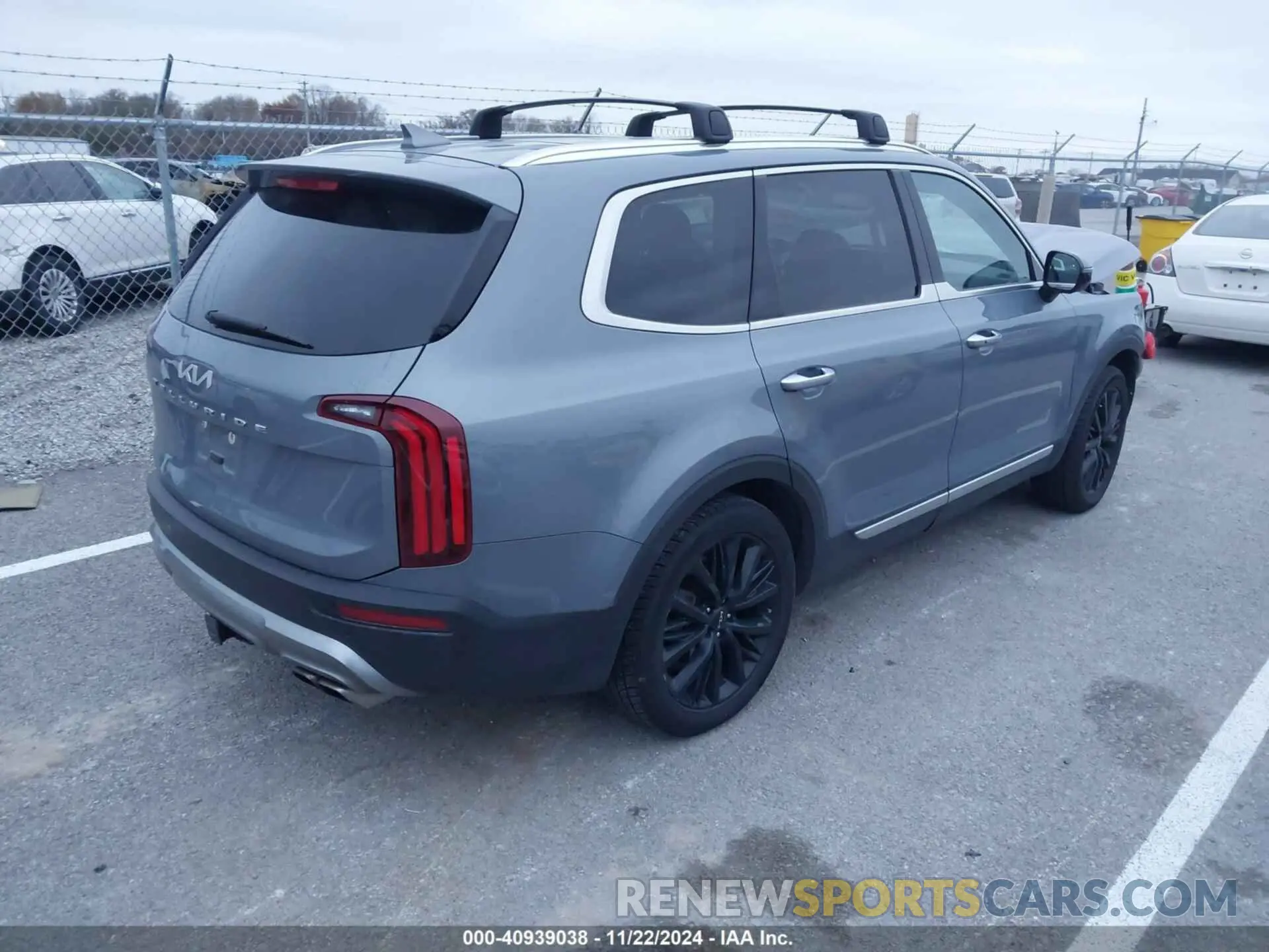 4 Фотография поврежденного автомобиля 5XYP54HC8NG243157 KIA TELLURIDE 2022