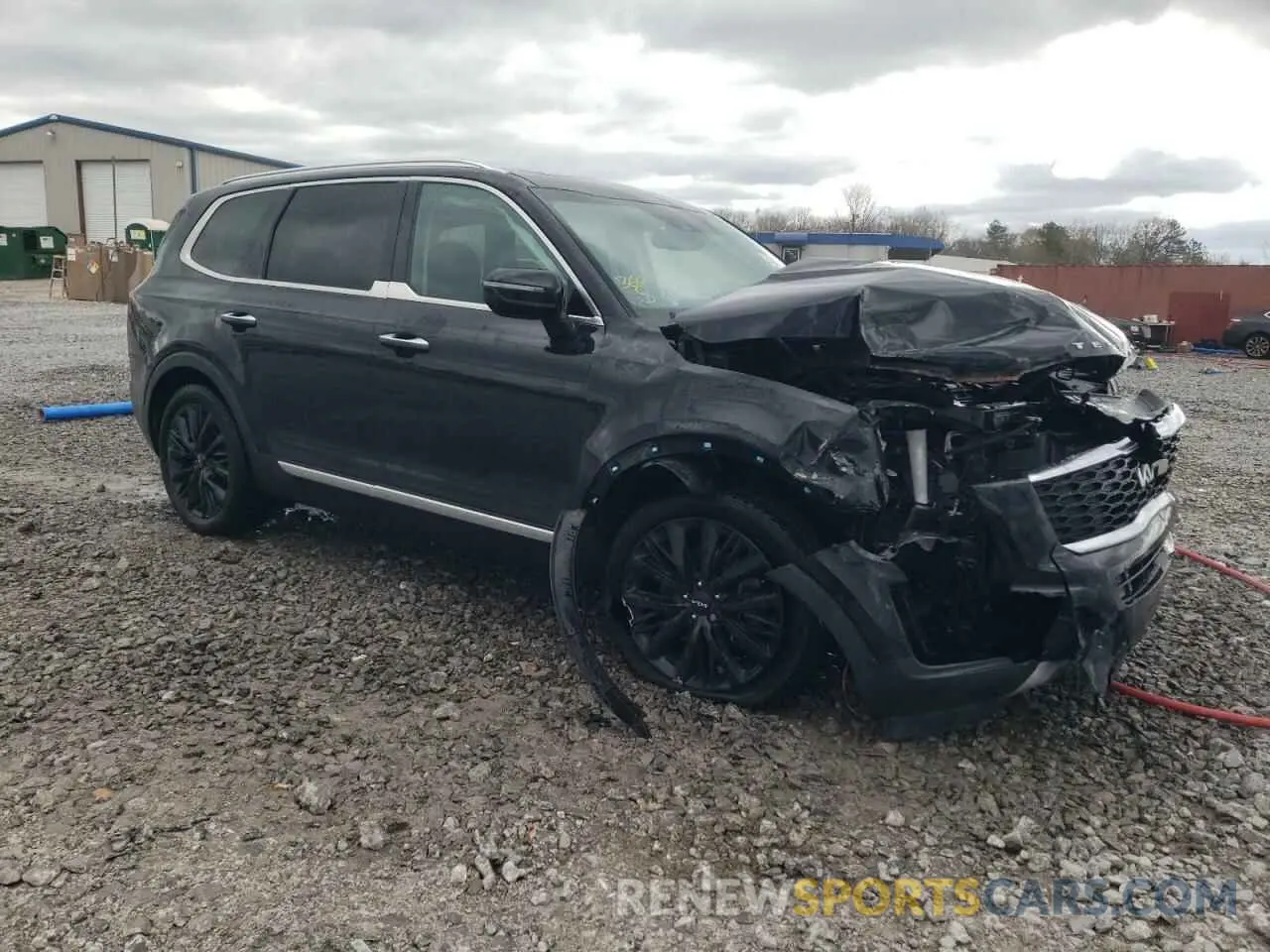 4 Photograph of a damaged car 5XYP5DHC1NG197302 KIA TELLURIDE 2022