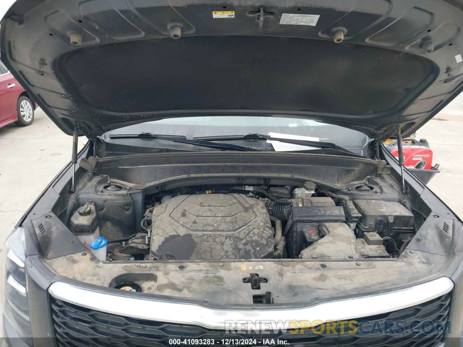 10 Photograph of a damaged car 5XYP5DHC3NG317214 KIA TELLURIDE 2022