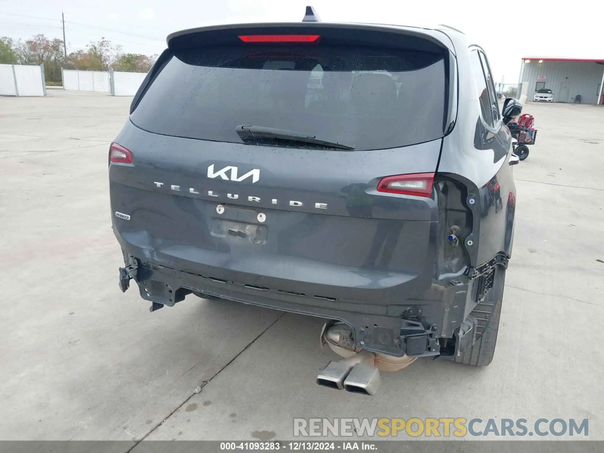 6 Photograph of a damaged car 5XYP5DHC3NG317214 KIA TELLURIDE 2022