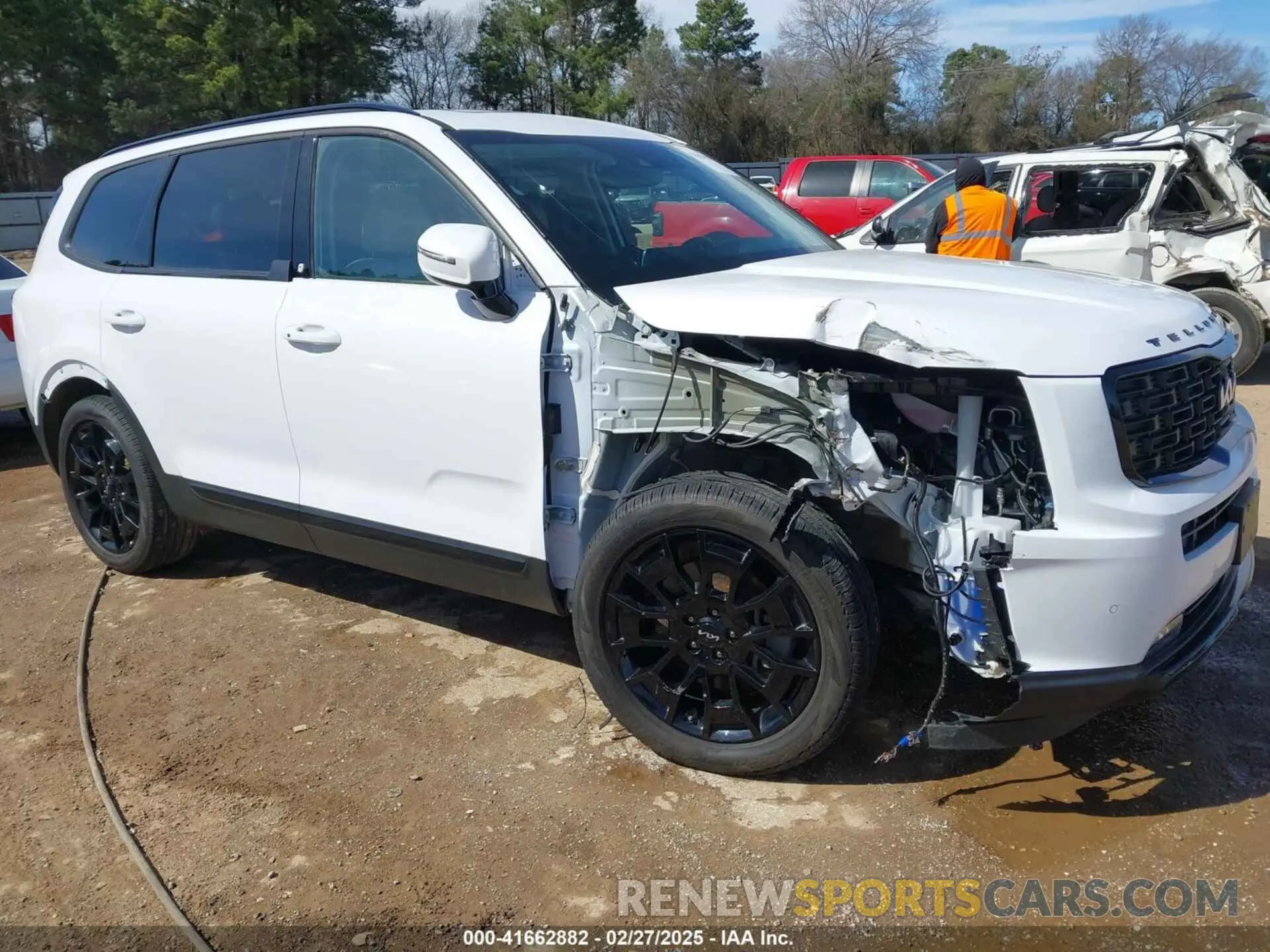 1 Photograph of a damaged car 5XYP5DHC4NG272901 KIA TELLURIDE 2022