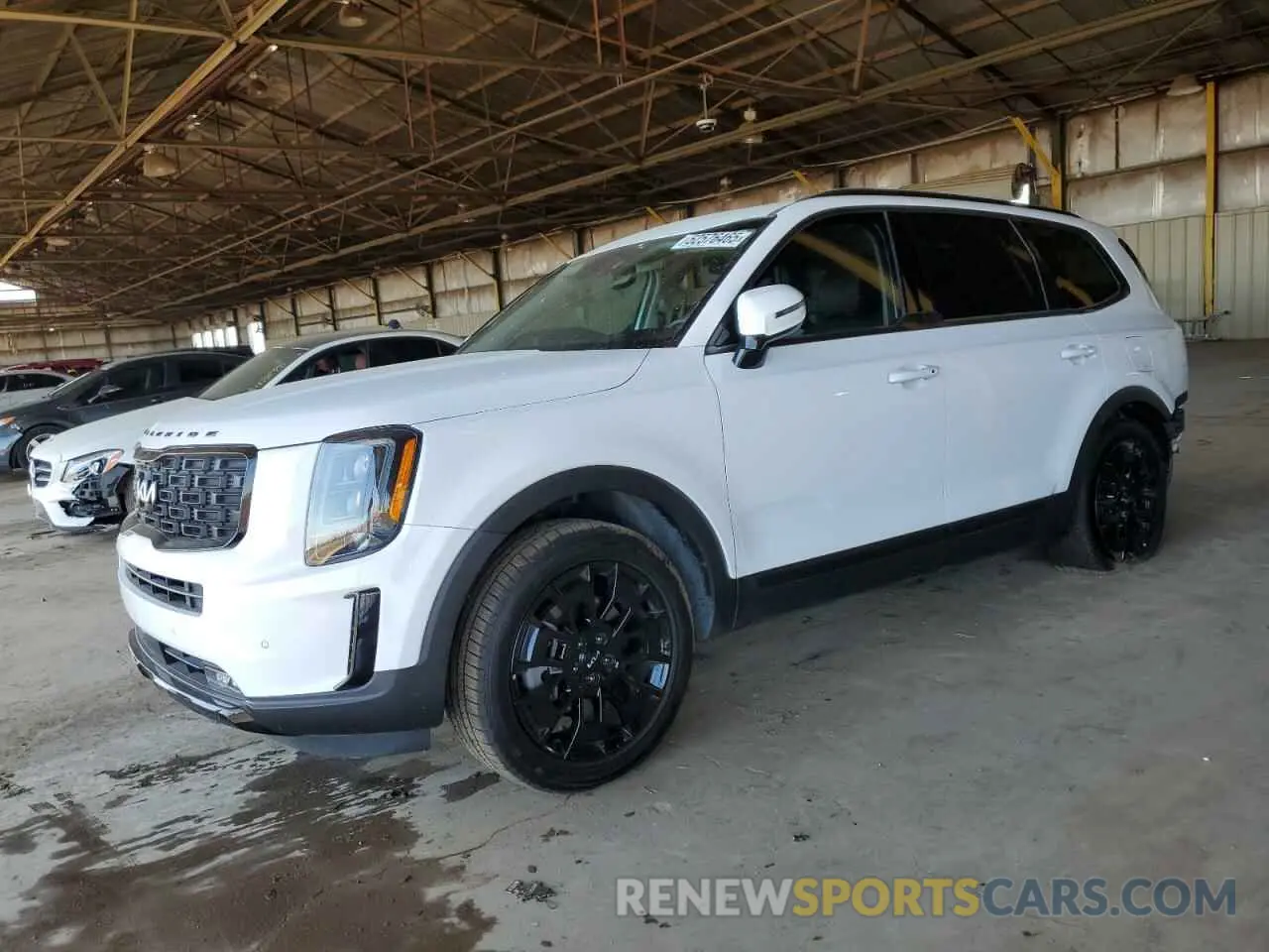 1 Photograph of a damaged car 5XYP5DHC4NG289407 KIA TELLURIDE 2022