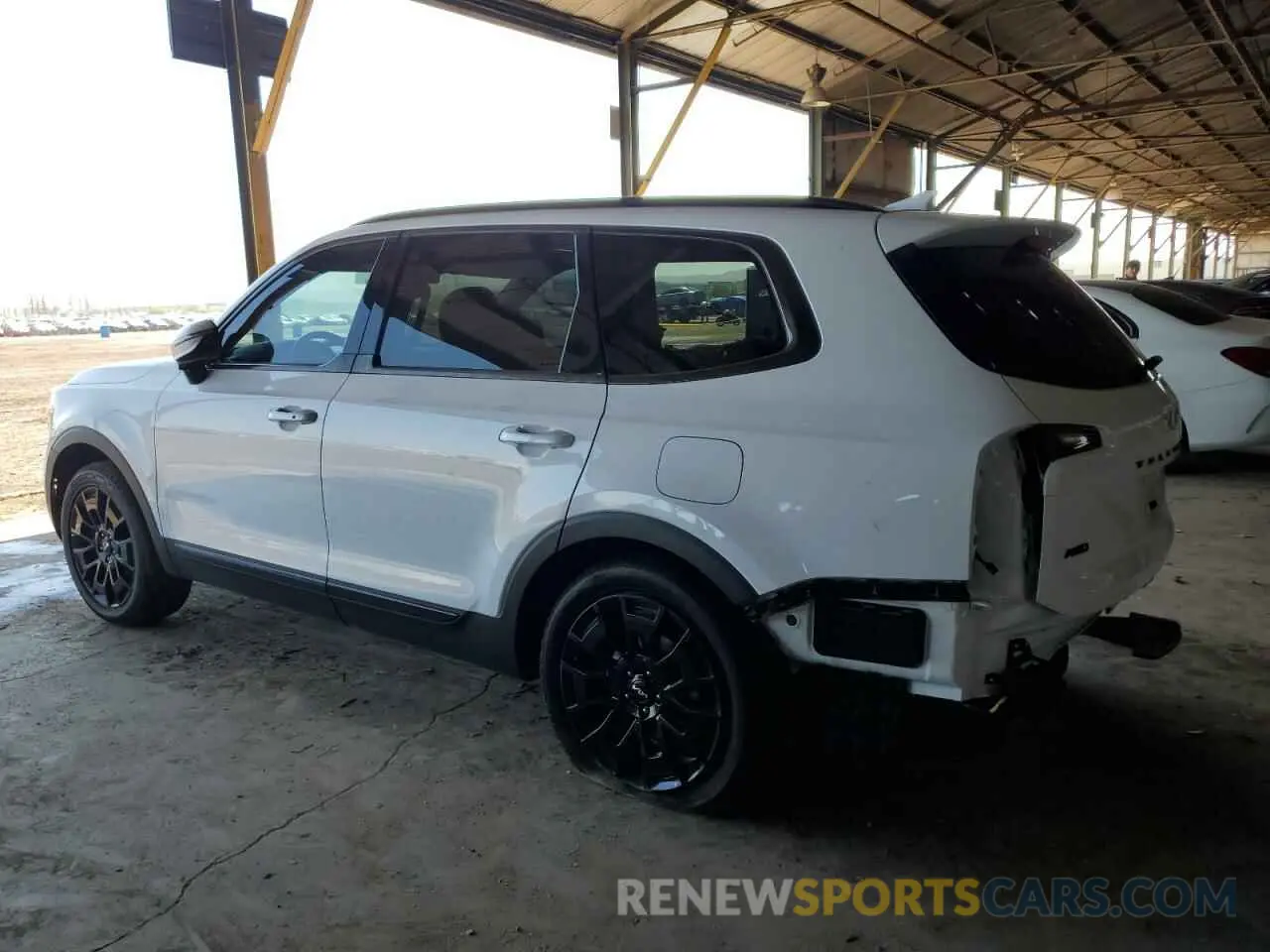 2 Photograph of a damaged car 5XYP5DHC4NG289407 KIA TELLURIDE 2022