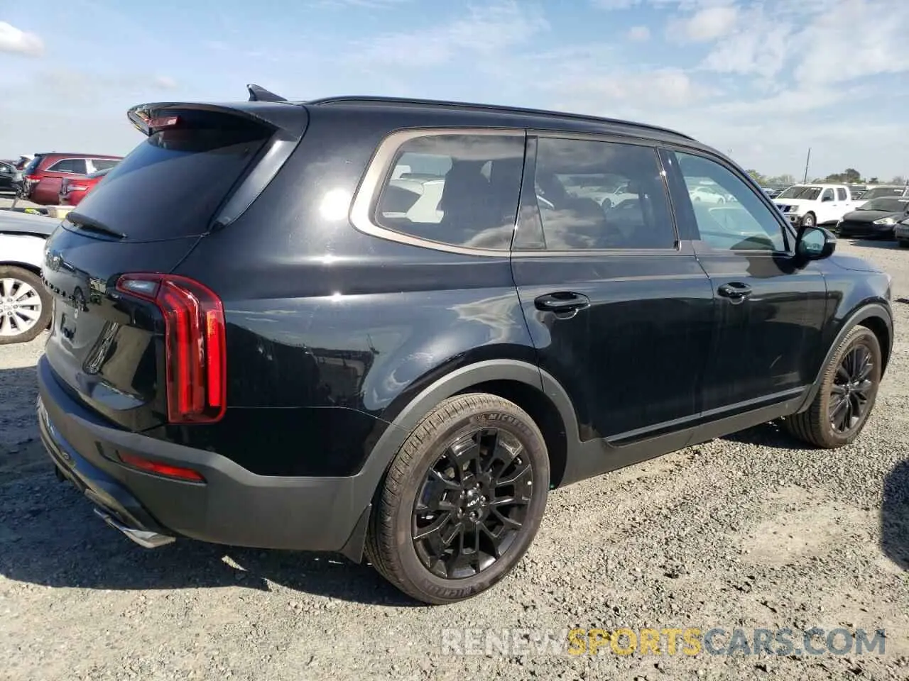 3 Photograph of a damaged car 5XYP5DHC5NG302598 KIA TELLURIDE 2022