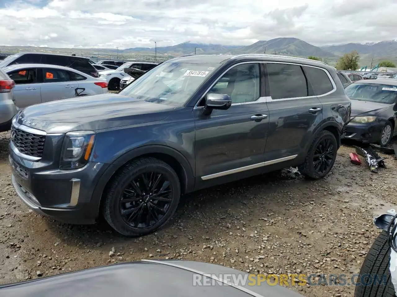 1 Фотография поврежденного автомобиля 5XYP5DHC6NG276609 KIA TELLURIDE 2022