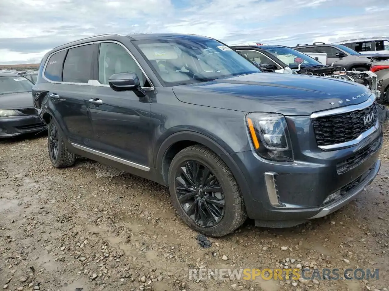 4 Фотография поврежденного автомобиля 5XYP5DHC6NG276609 KIA TELLURIDE 2022