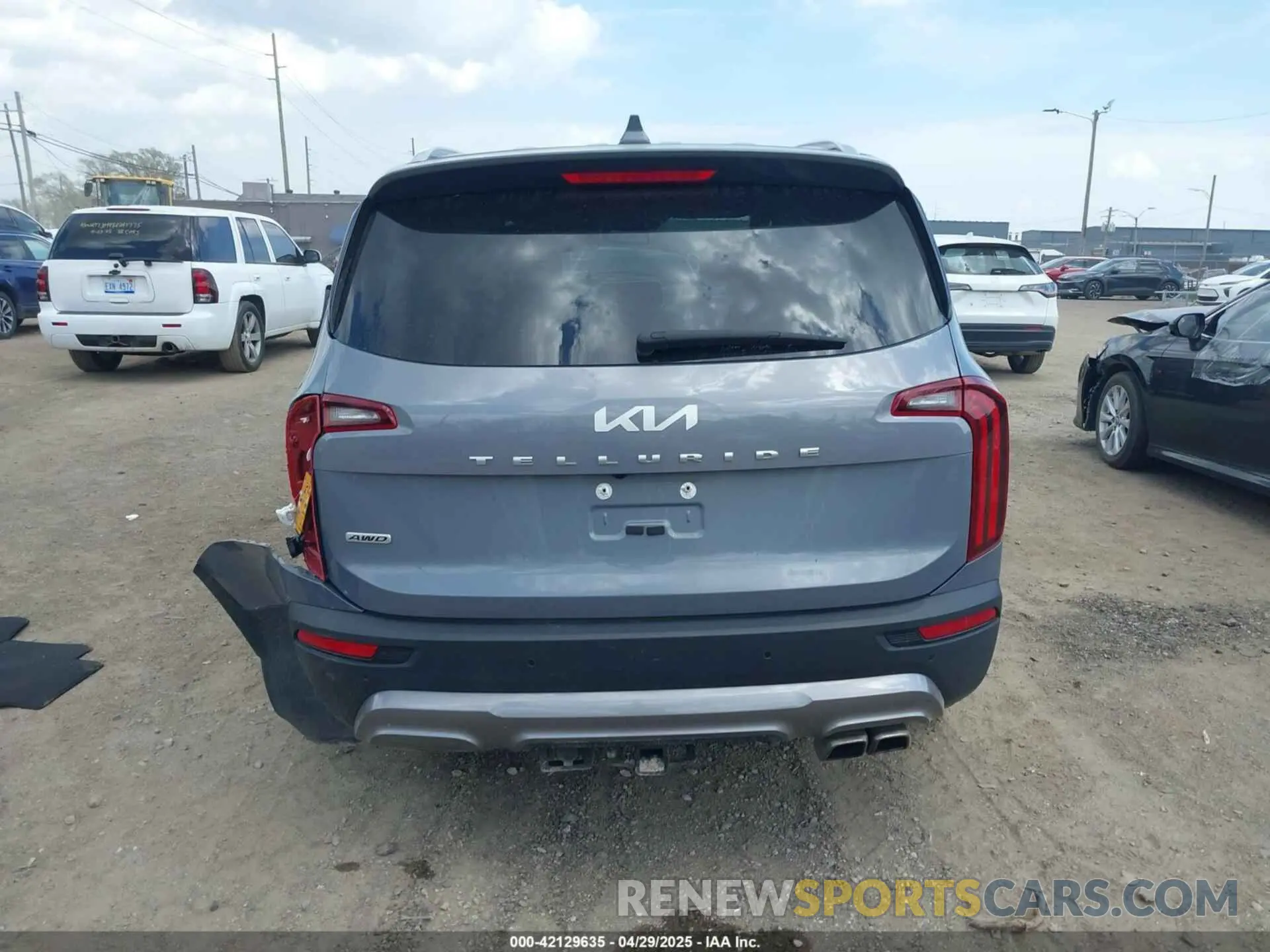 15 Photograph of a damaged car 5XYP5DHCXNG312382 KIA TELLURIDE 2022