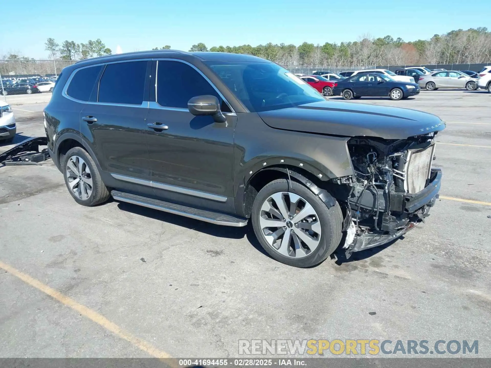 1 Photograph of a damaged car 5XYP64HC1NG261271 KIA TELLURIDE 2022