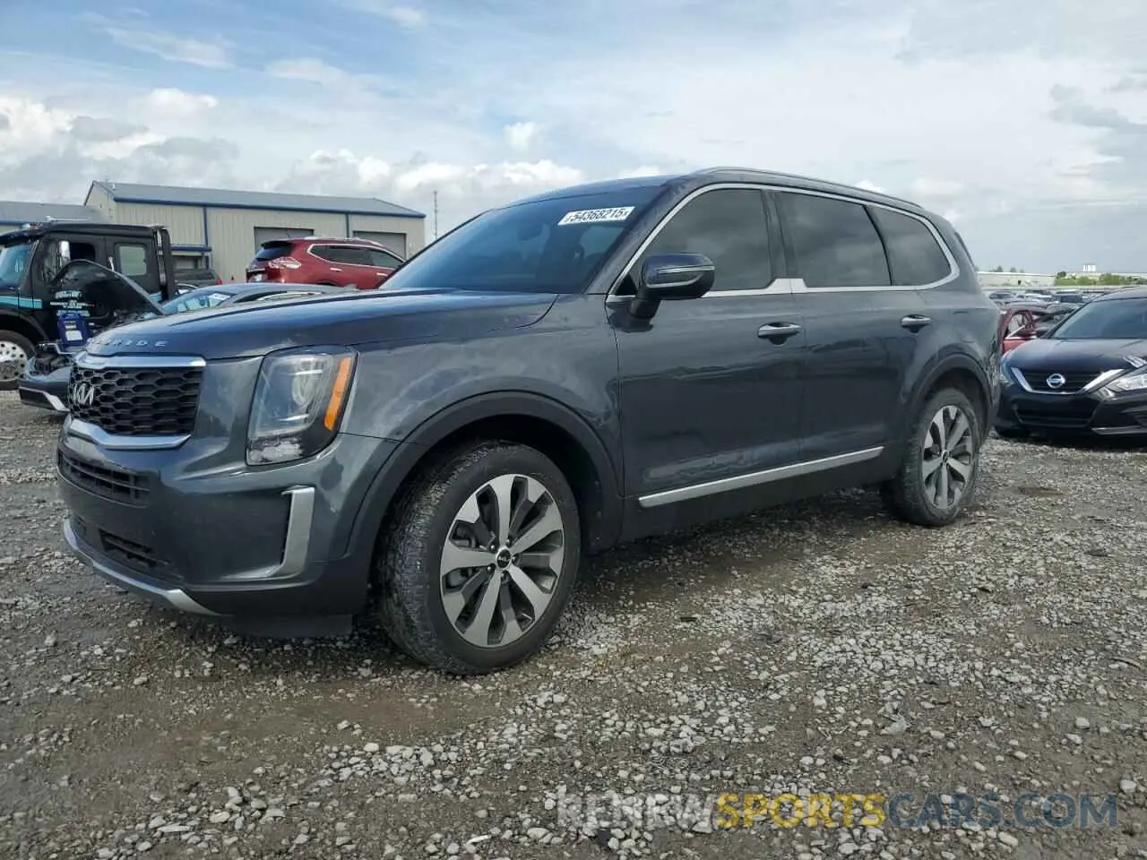 1 Photograph of a damaged car 5XYP64HC6NG245499 KIA TELLURIDE 2022