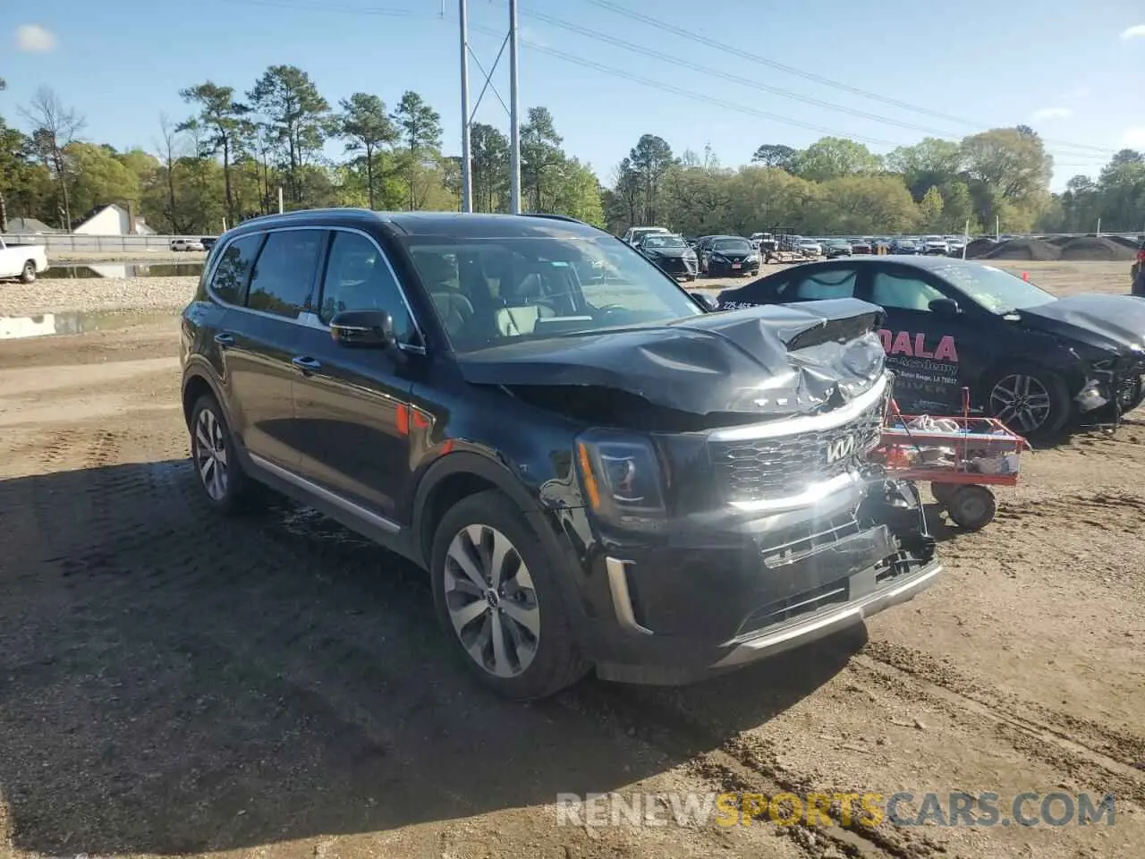 4 Фотография поврежденного автомобиля 5XYP64HCXNG255596 KIA TELLURIDE 2022