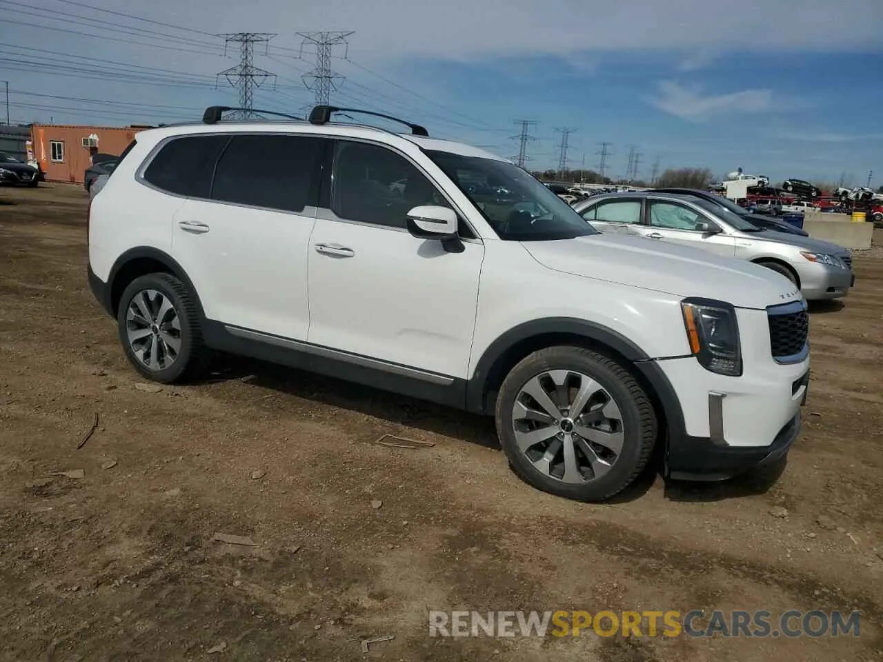 4 Фотография поврежденного автомобиля 5XYP6DHC1NG324448 KIA TELLURIDE 2022
