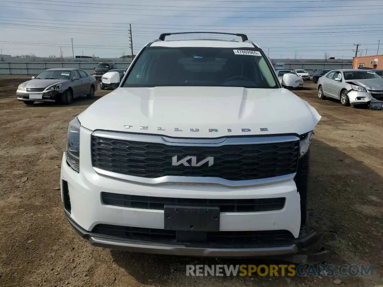 5 Фотография поврежденного автомобиля 5XYP6DHC1NG324448 KIA TELLURIDE 2022