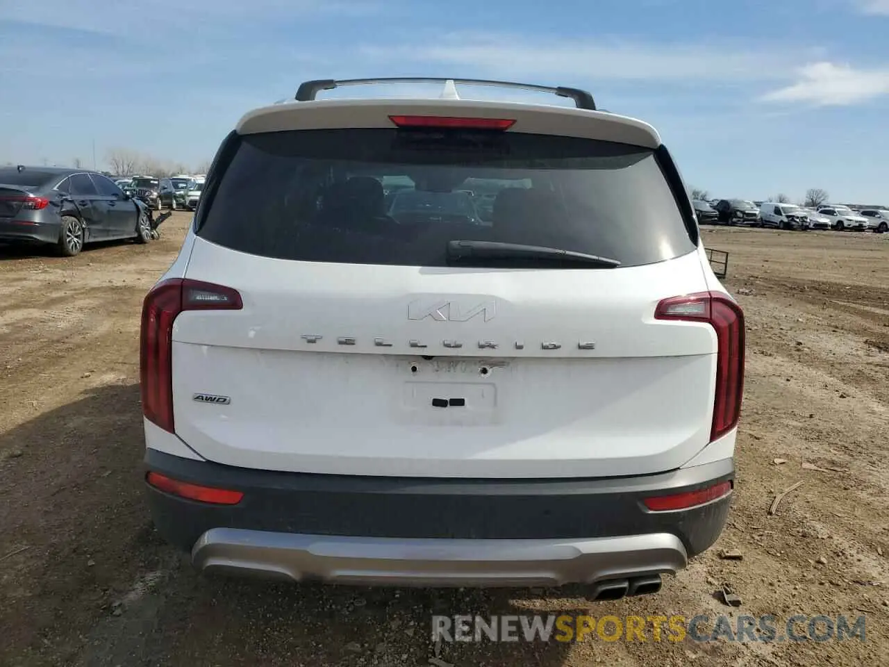 6 Фотография поврежденного автомобиля 5XYP6DHC1NG324448 KIA TELLURIDE 2022
