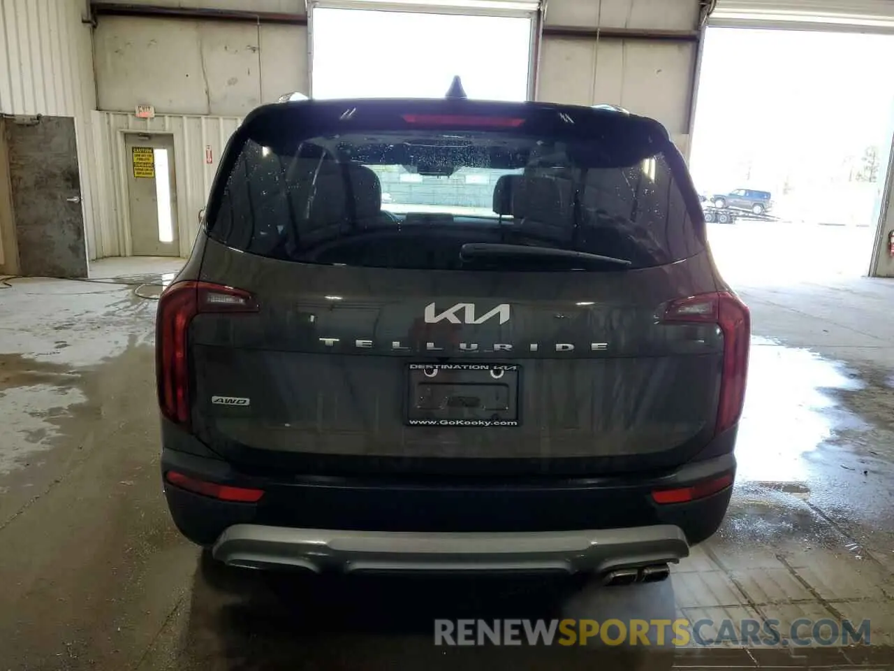 6 Фотография поврежденного автомобиля 5XYP6DHC2NG285465 KIA TELLURIDE 2022