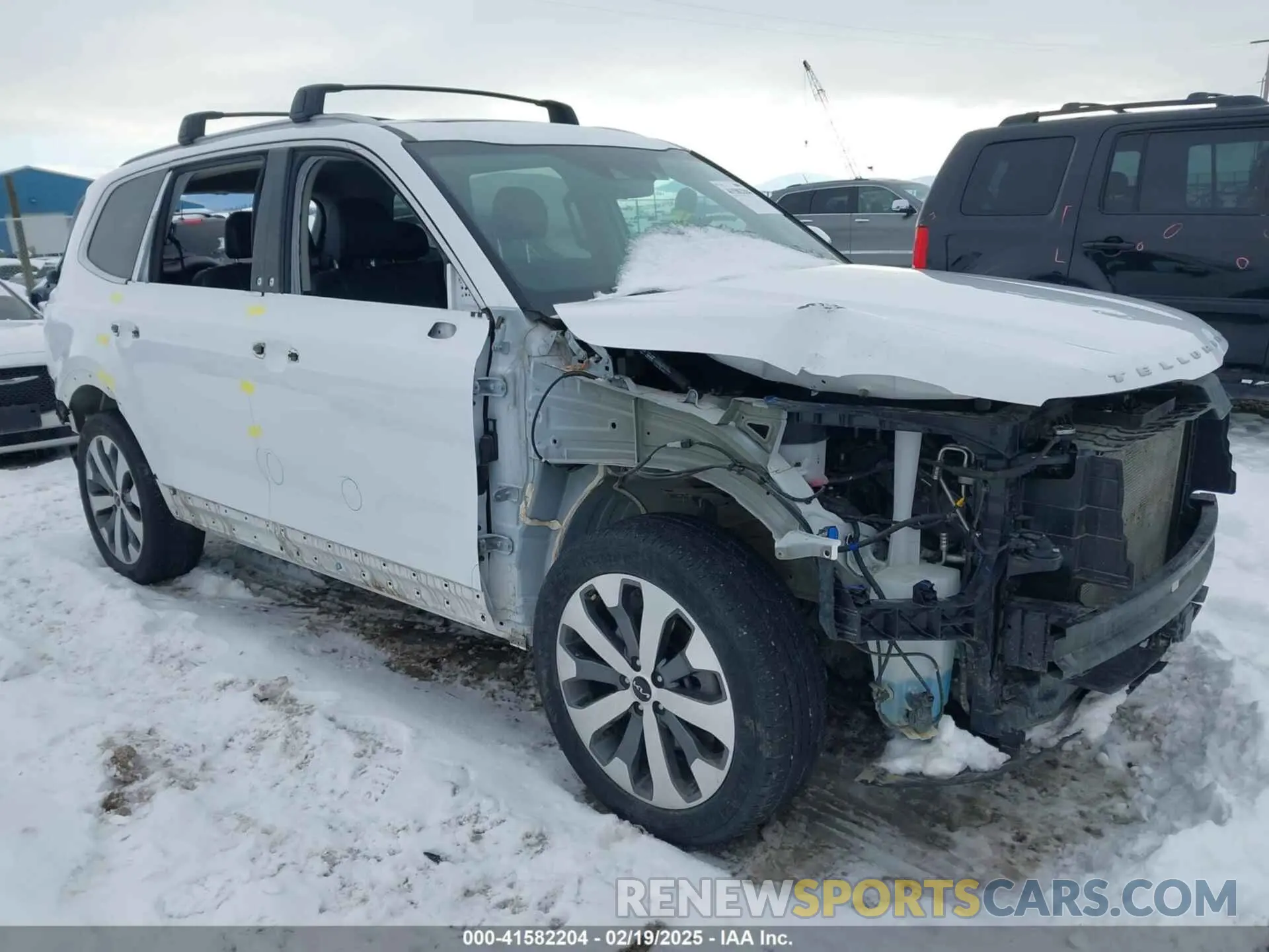 1 Photograph of a damaged car 5XYP6DHC4NG323438 KIA TELLURIDE 2022