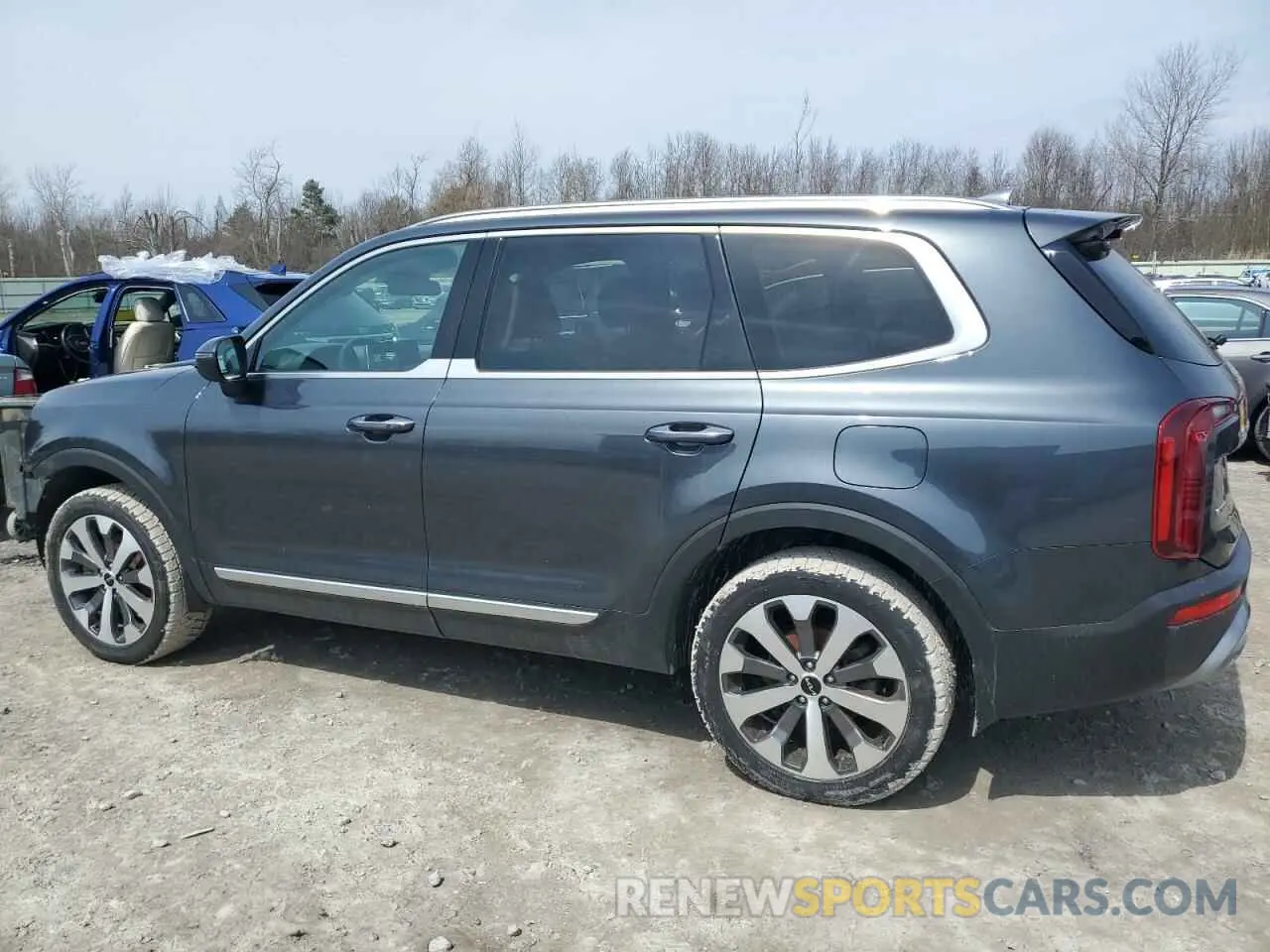 2 Photograph of a damaged car 5XYP6DHC7NG244569 KIA TELLURIDE 2022