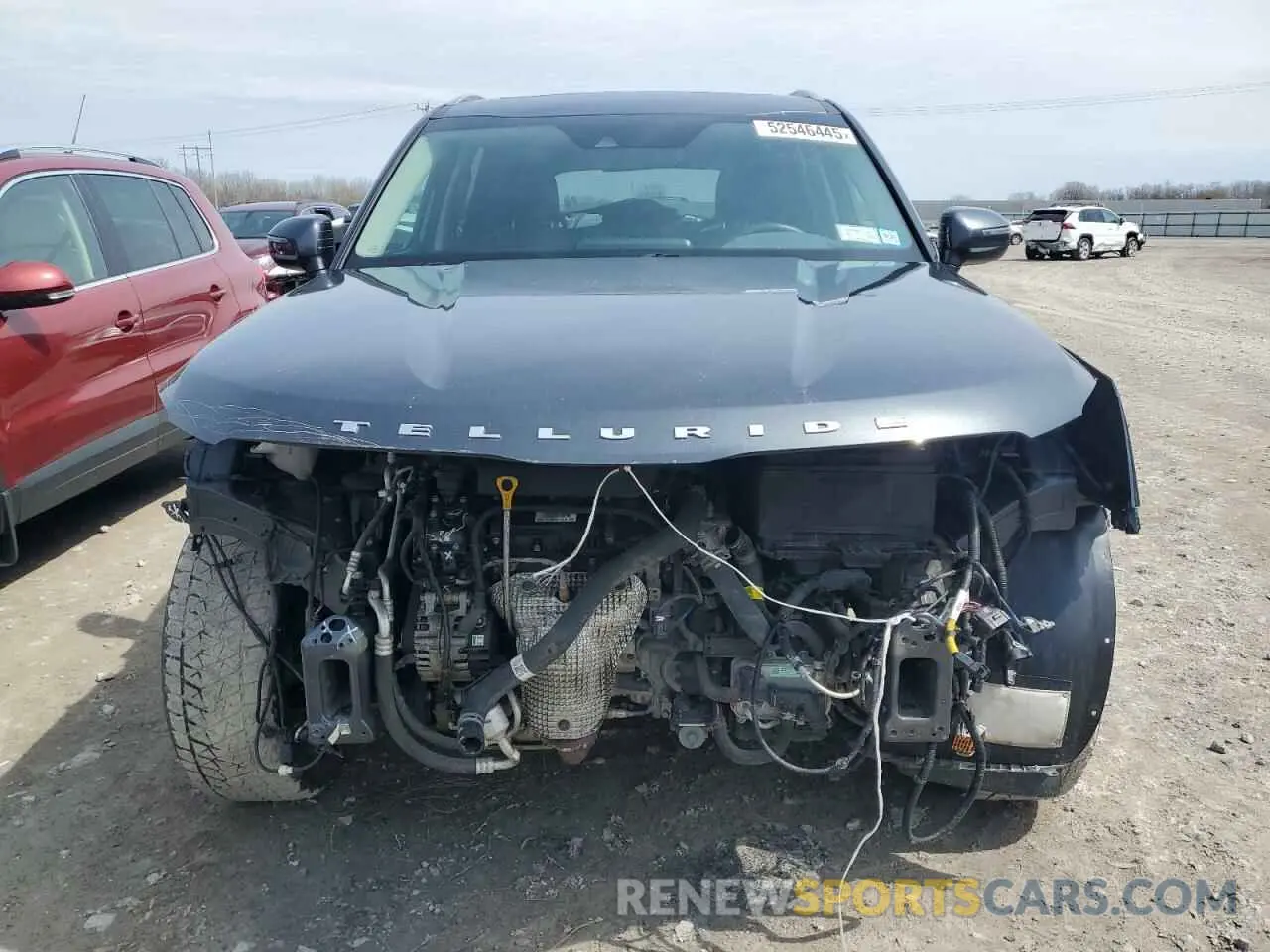 5 Photograph of a damaged car 5XYP6DHC7NG244569 KIA TELLURIDE 2022