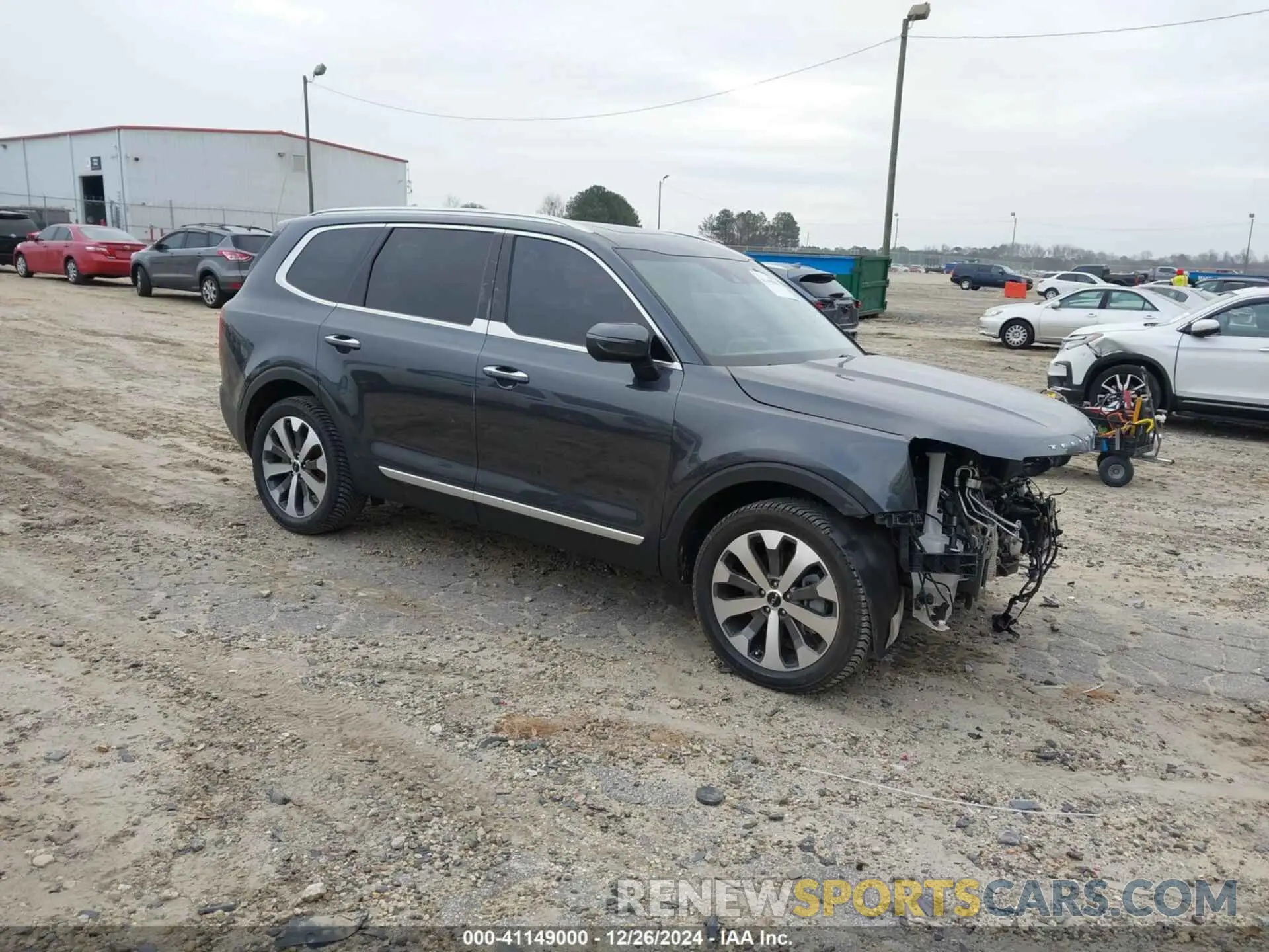 1 Фотография поврежденного автомобиля 5XYP6DHCXNG240676 KIA TELLURIDE 2022
