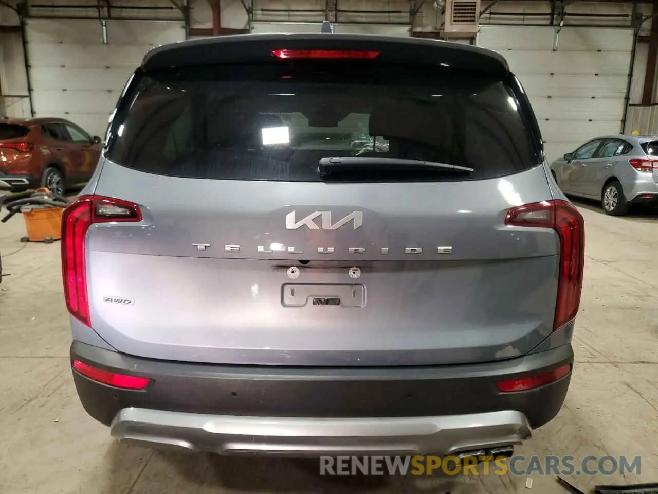 6 Фотография поврежденного автомобиля 5XYP6DHCXNG249121 KIA TELLURIDE 2022