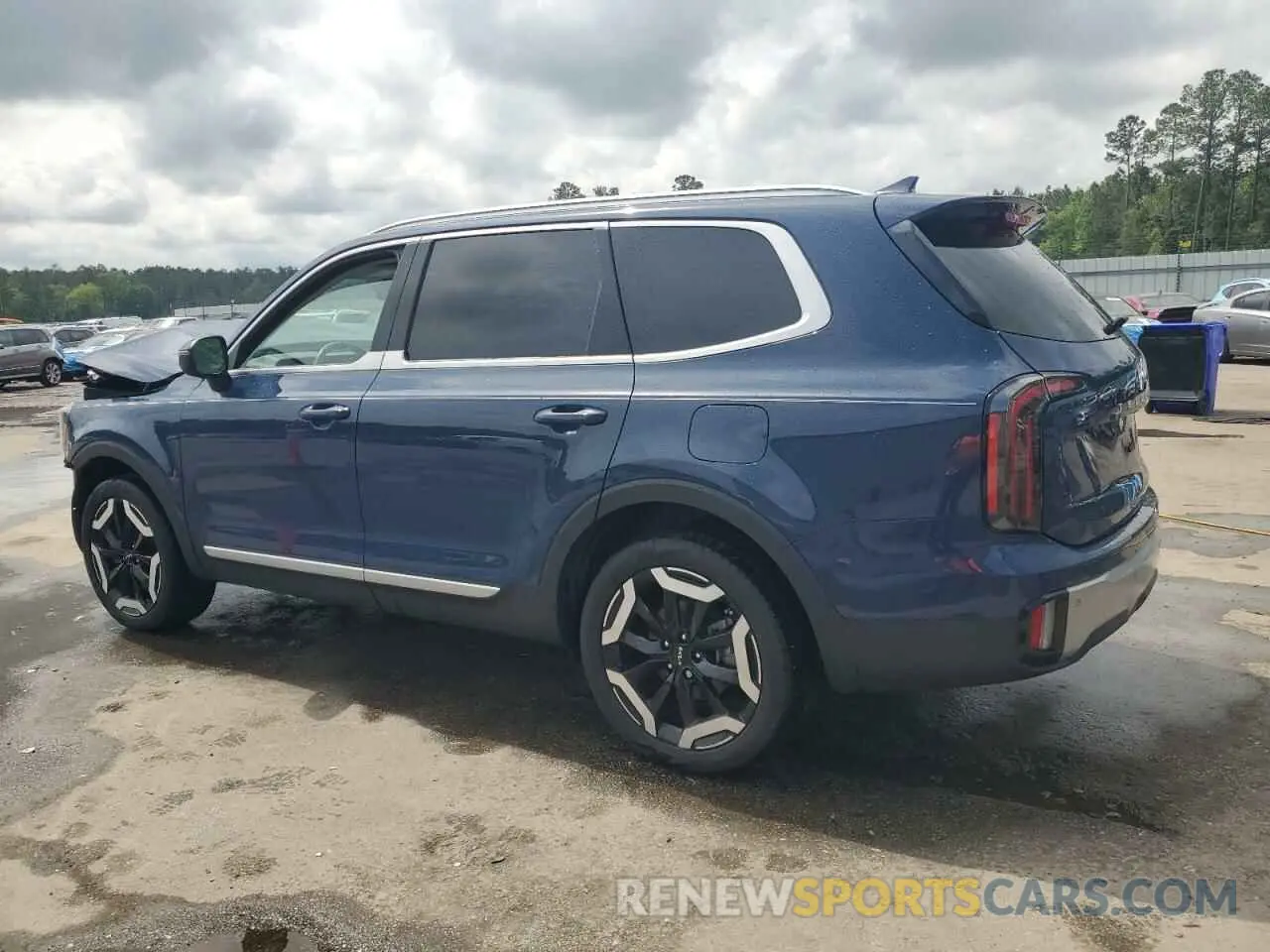 2 Фотография поврежденного автомобиля 5XYP34GC5PG342125 KIA TELLURIDE 2023